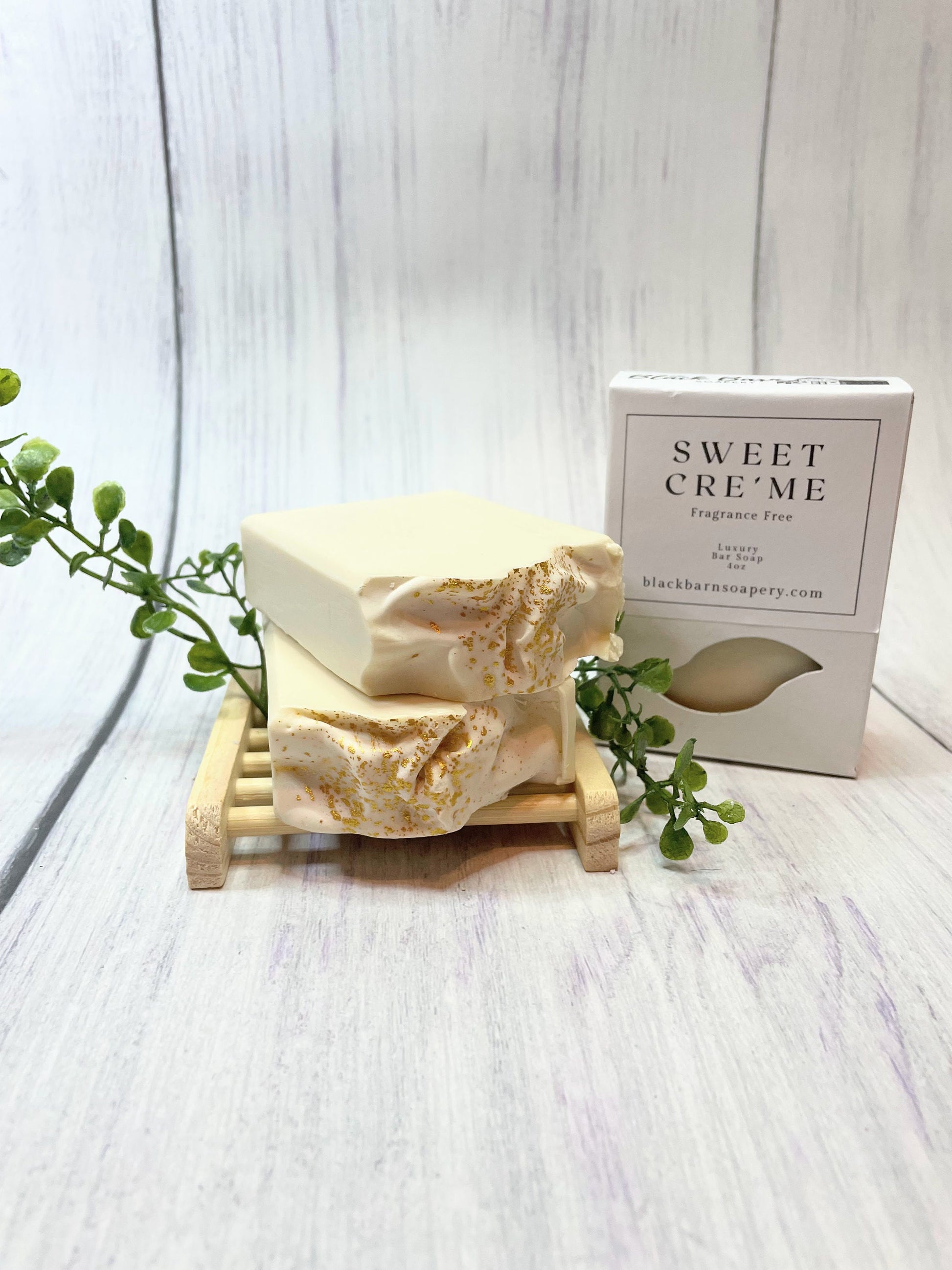 Sweet Cre'me Fragrance-Free - Handmade Artisan Soap