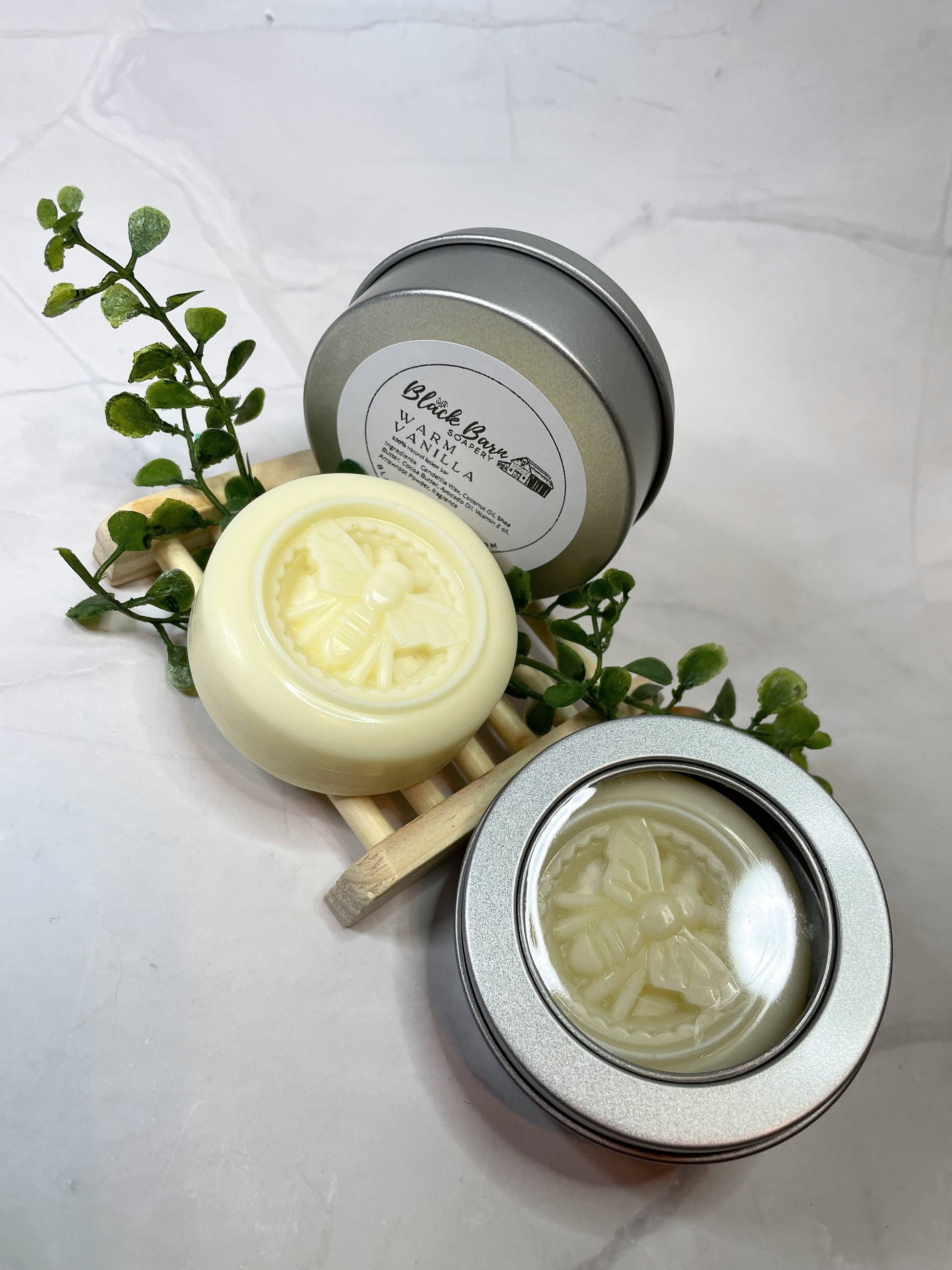 Warm Vanilla & Sugar - All Natural - Lotion Bar (Vegan)