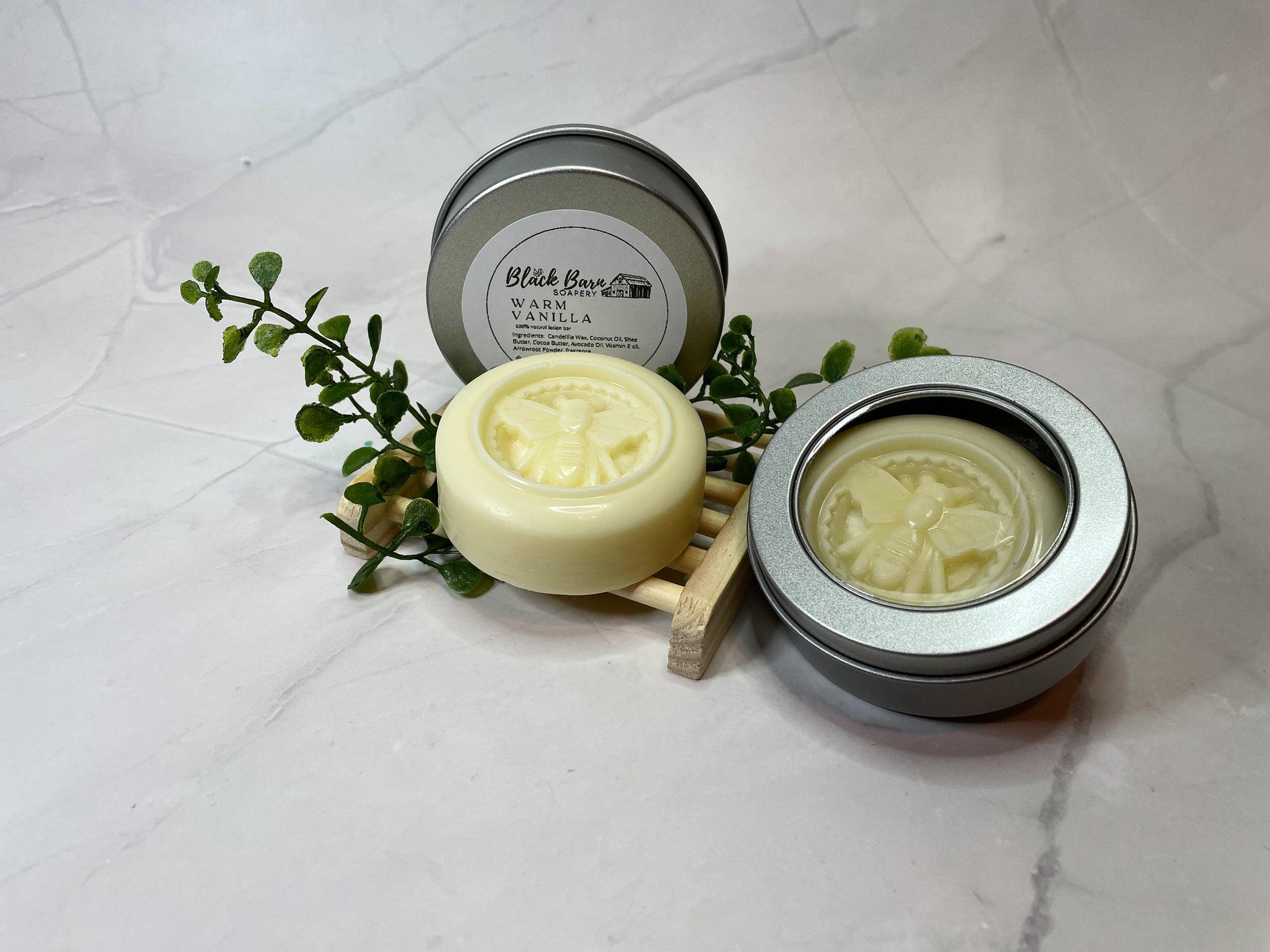 Warm Vanilla & Sugar - All Natural - Lotion Bar (Vegan)