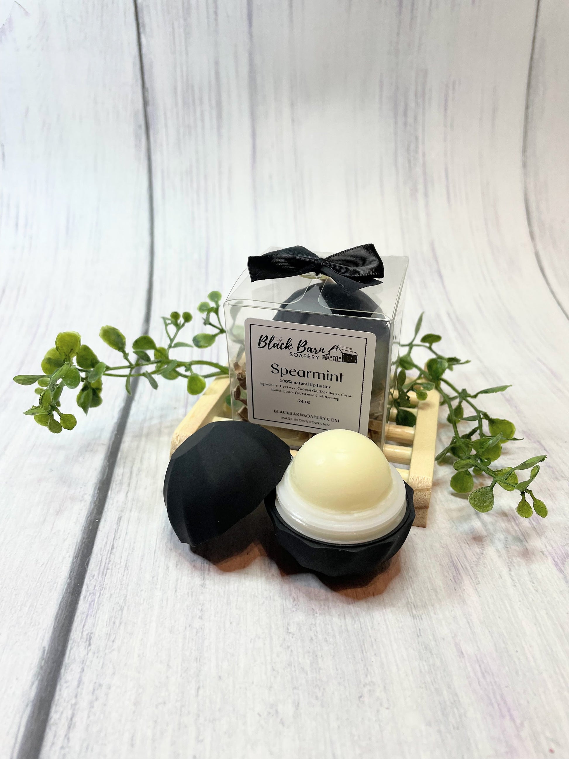 Spearmint - Beeswax Lip Butter