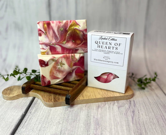 Queen of Hearts- Handmade Artisan Soap