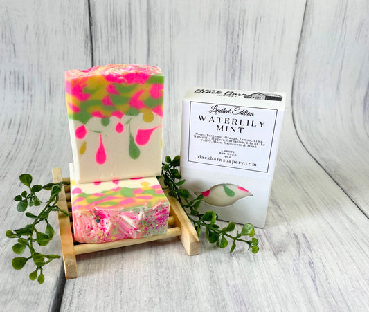 Waterlily Mint- Handmade Artisan Soap