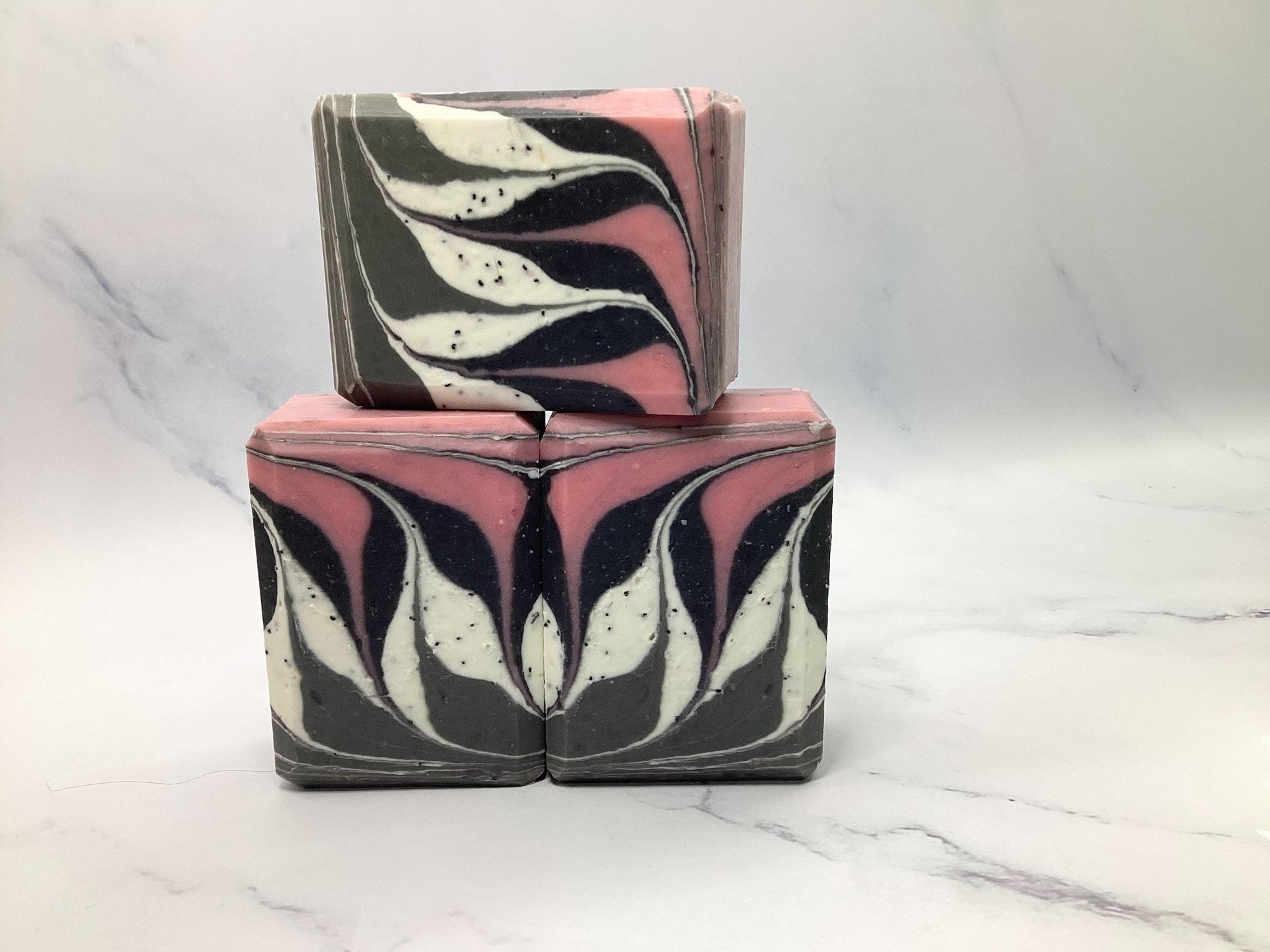 Black Lilac Artisan Soap: Handmade Floral Scented Soap
