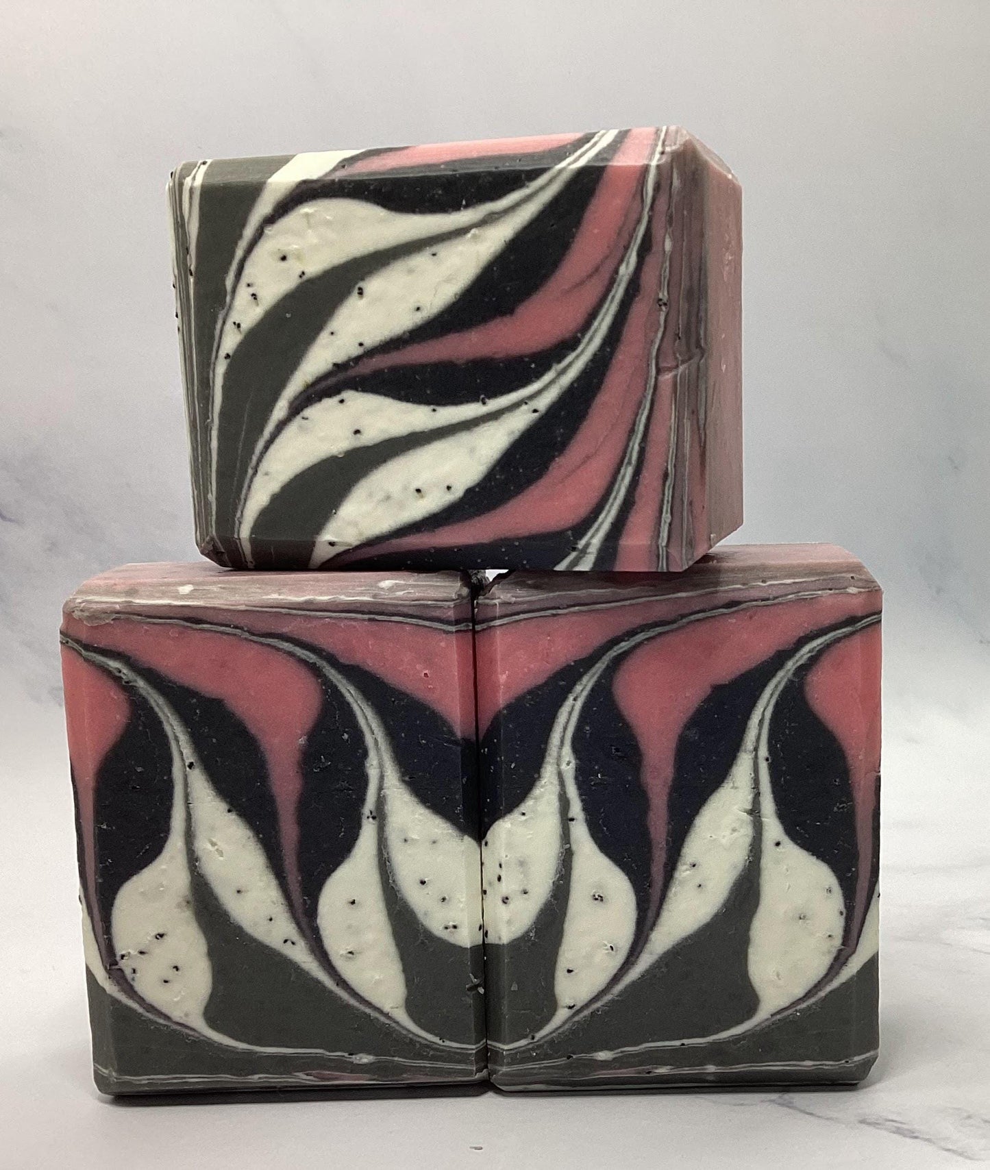 Black Lilac Artisan Soap: Handmade Floral Scented Soap