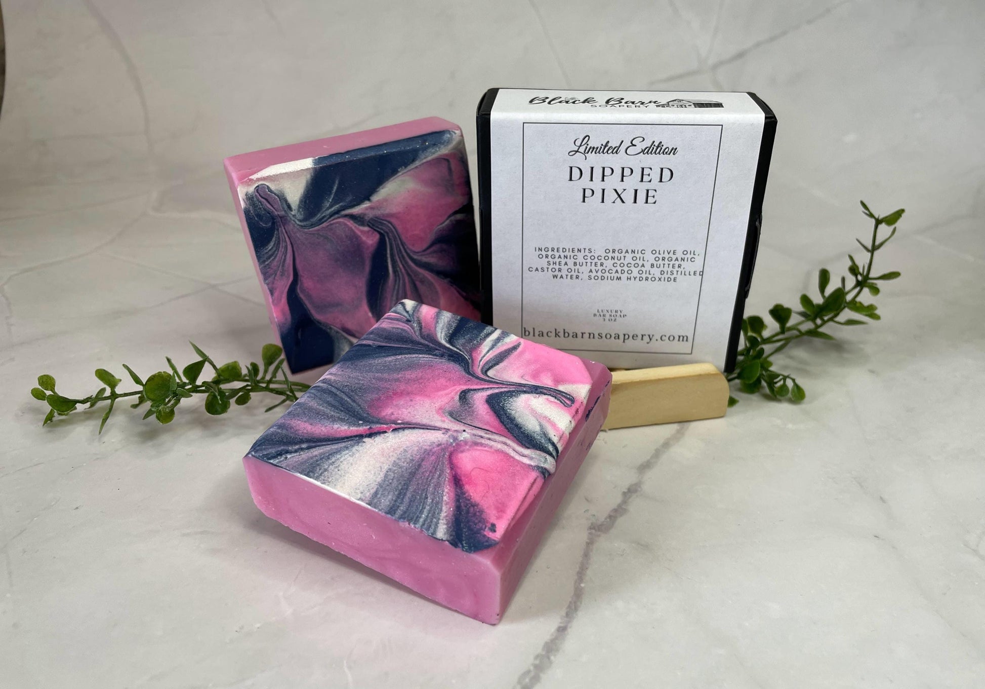 Dipped Pixie Artisan Soap: Garden Citrus Clove Scent