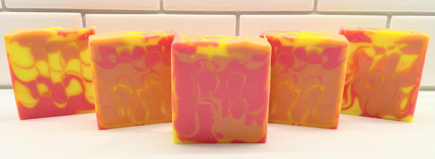 Yuzu Citrus Artisan Soap: Japanese Grapefruit Scent, Limited Edition