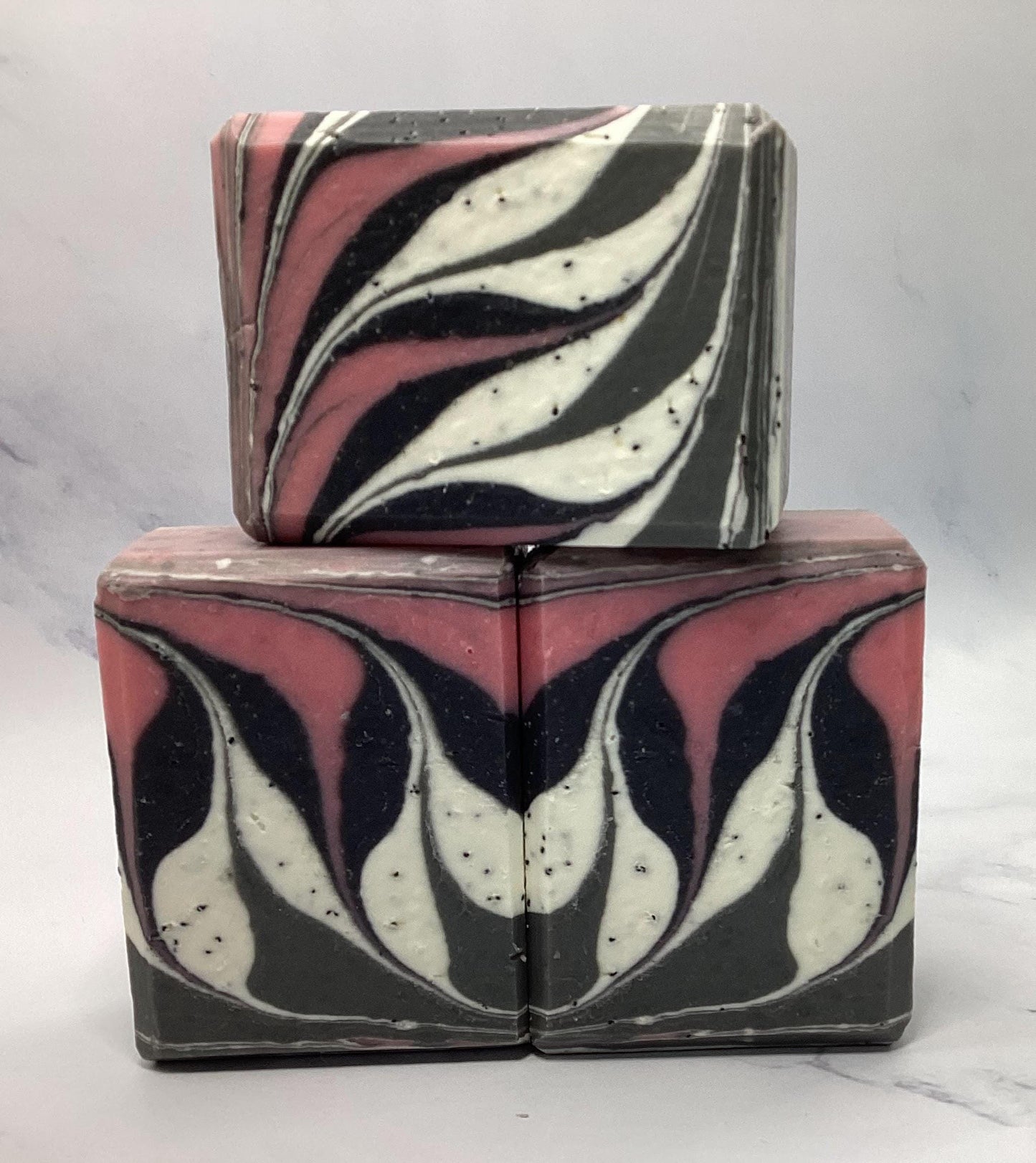 Black Lilac Artisan Soap: Handmade Floral Scented Soap