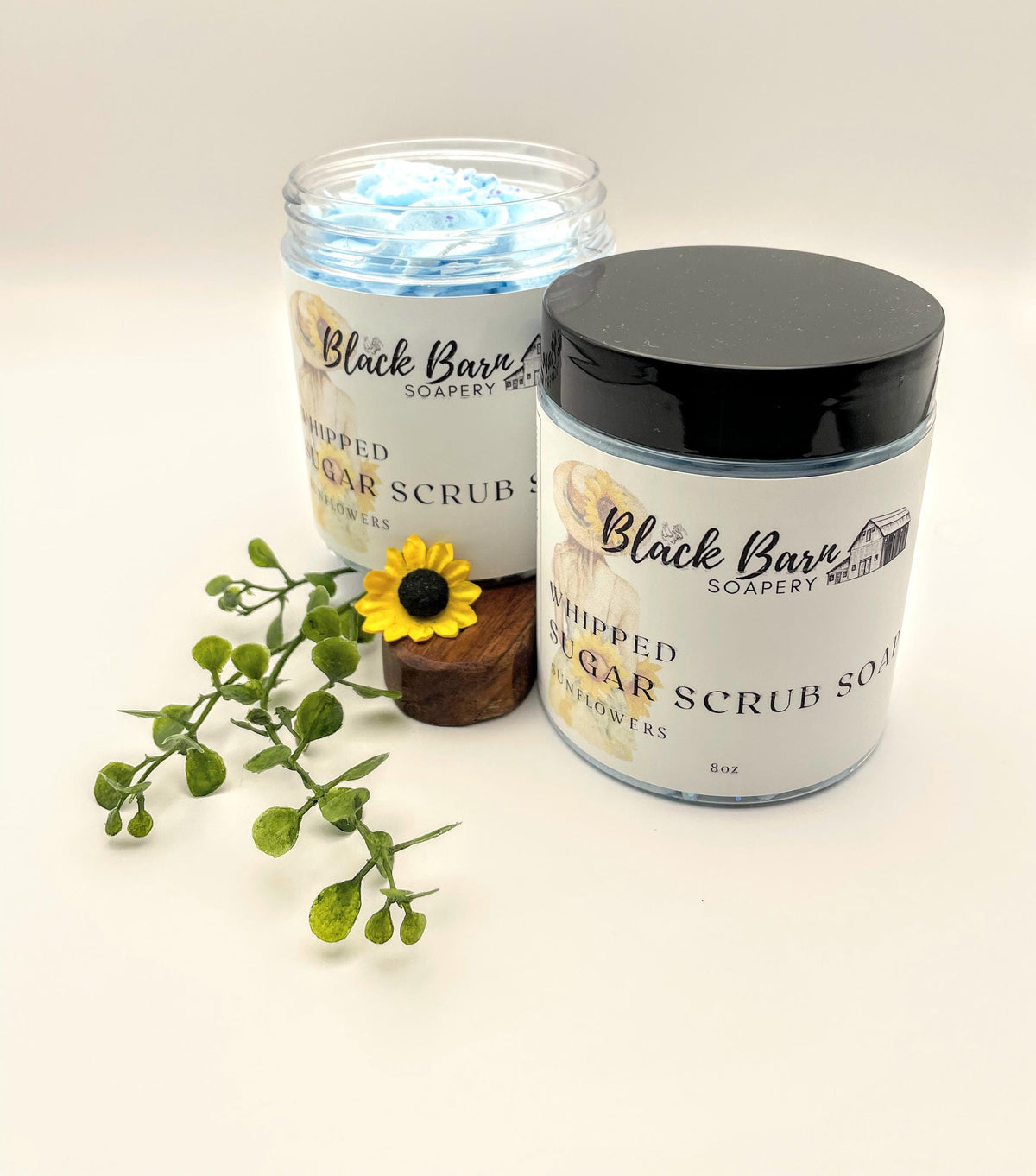 Sunflowers Whipped Sugar Scrub Soap (Bohemian Fall)