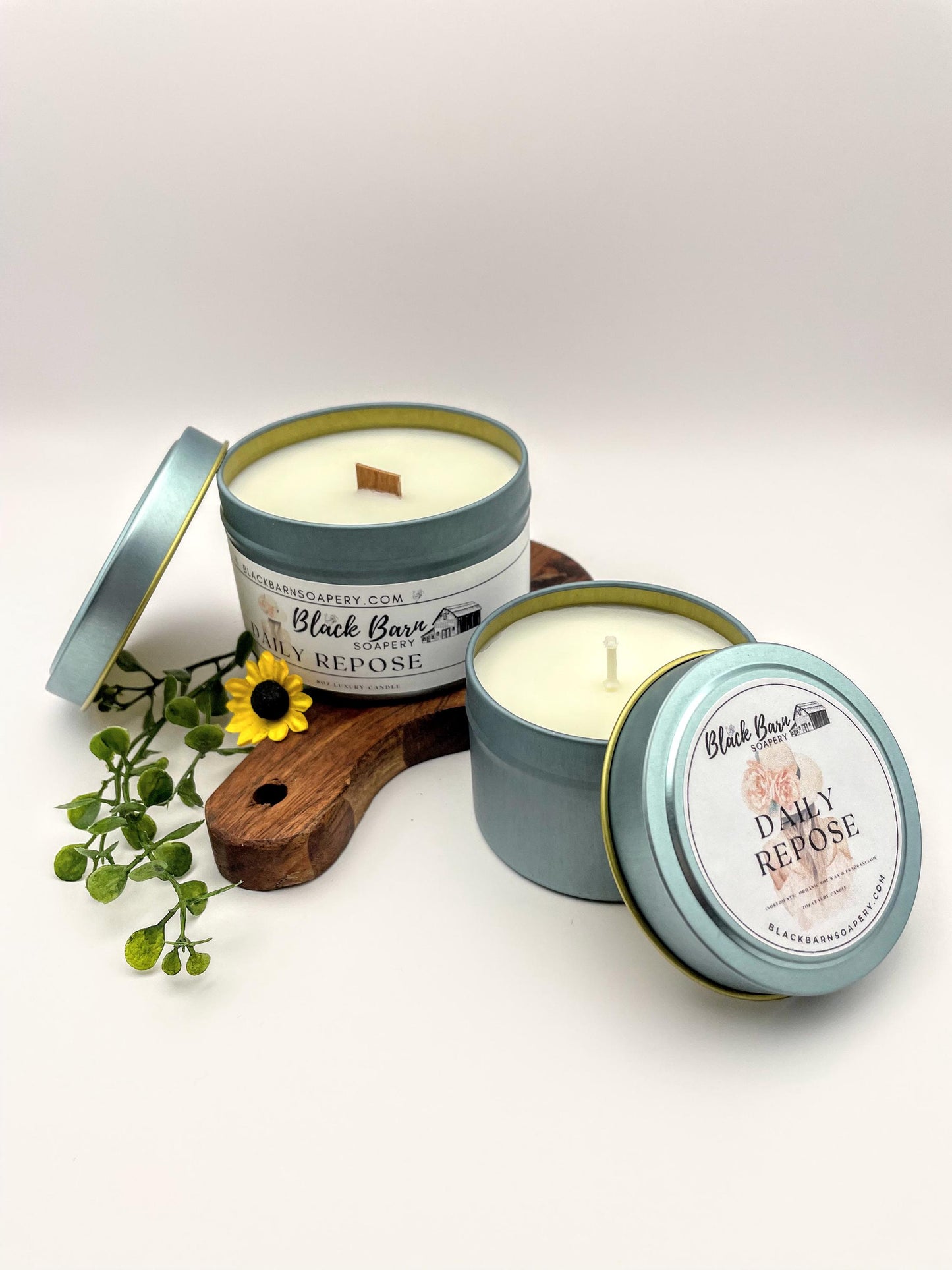 Daily Repose - 4oz / 8oz Candle Tin (Bohemian Fall)