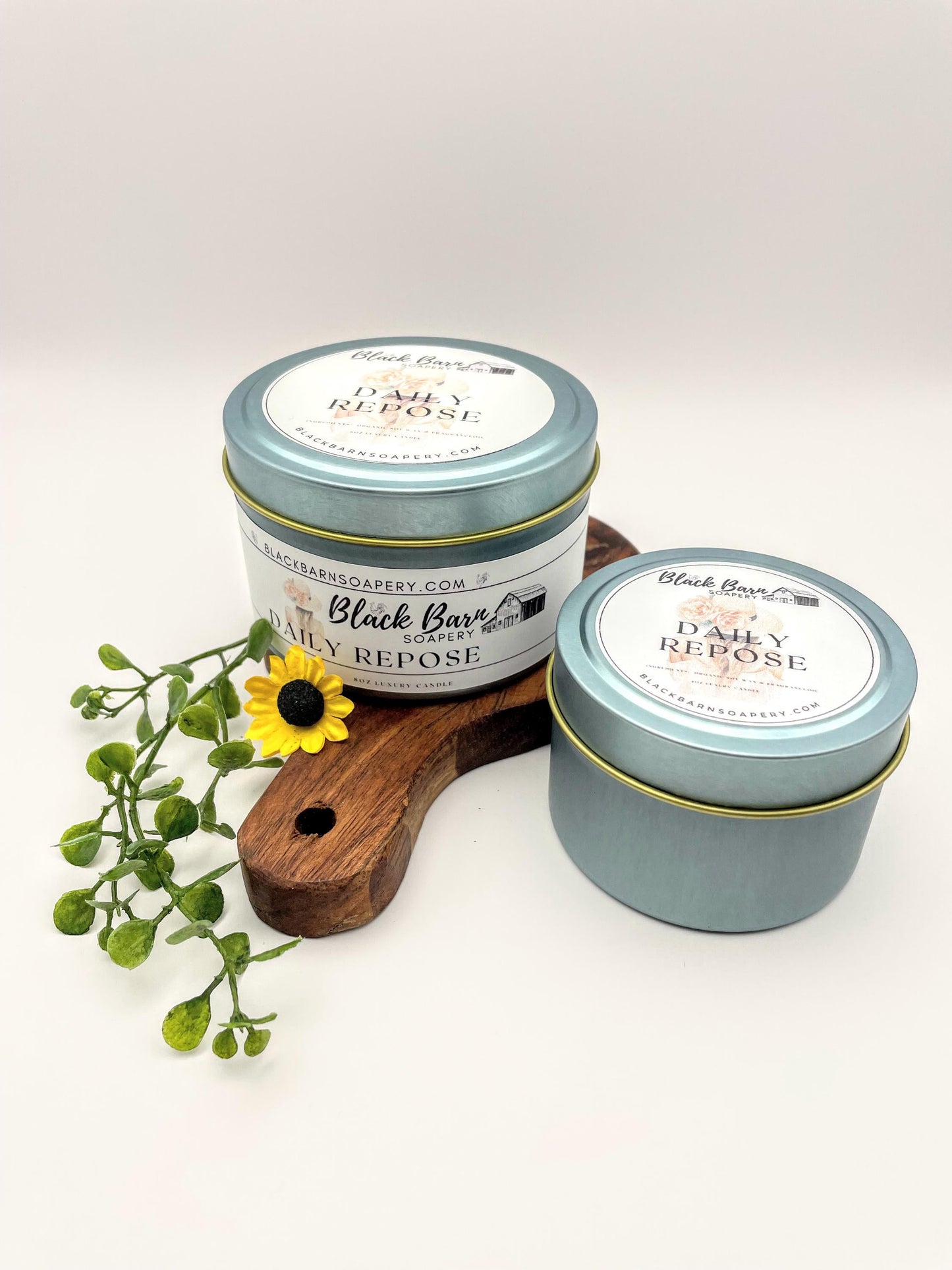 Daily Repose - 4oz / 8oz Candle Tin (Bohemian Fall)