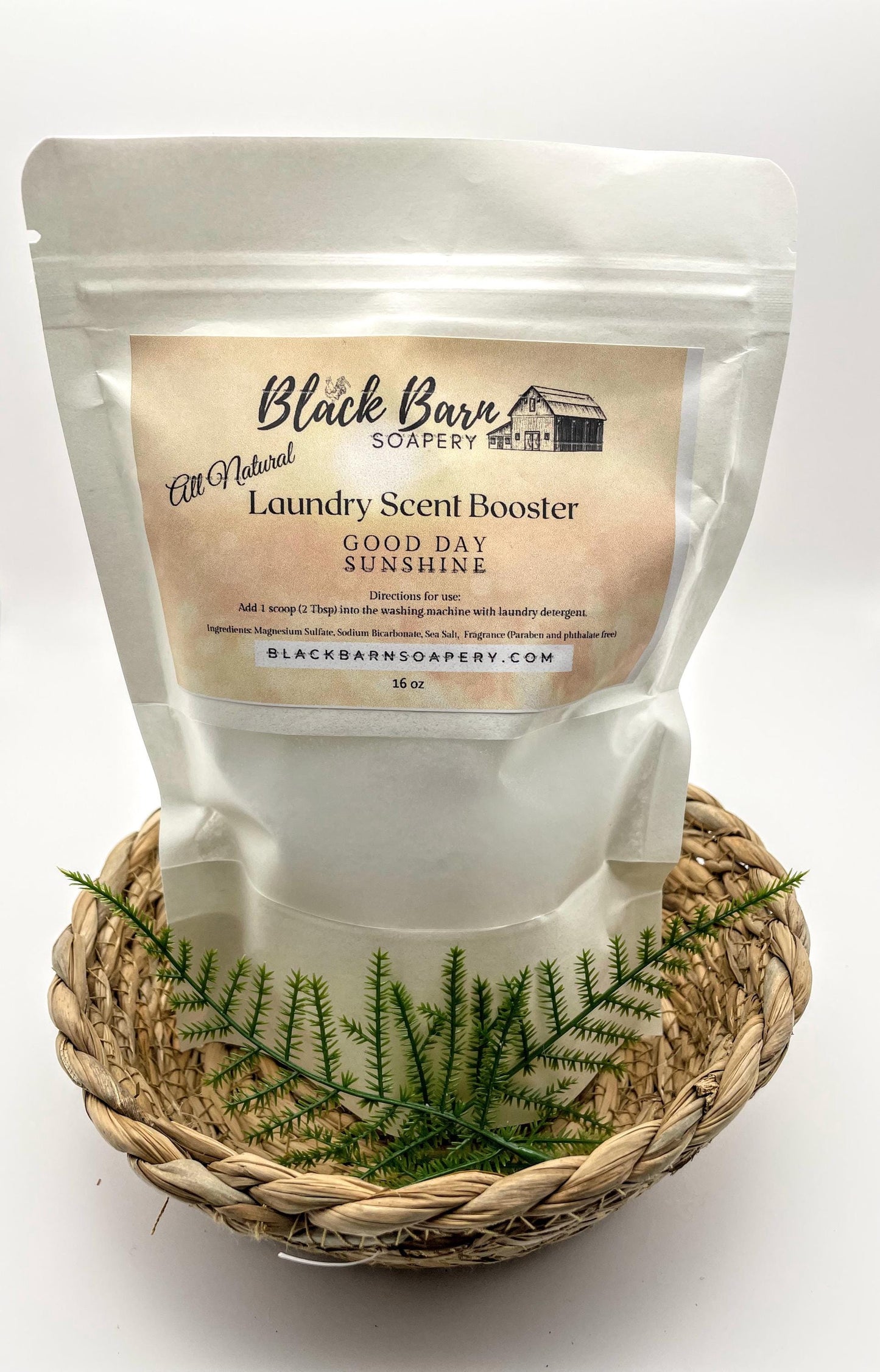 Laundry Scent Booster - 16 oz w/ Scoop (All Natural)