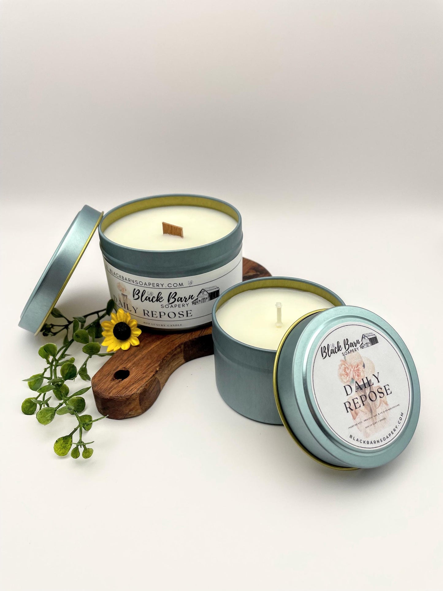 Daily Repose - 4oz / 8oz Candle Tin (Bohemian Fall)