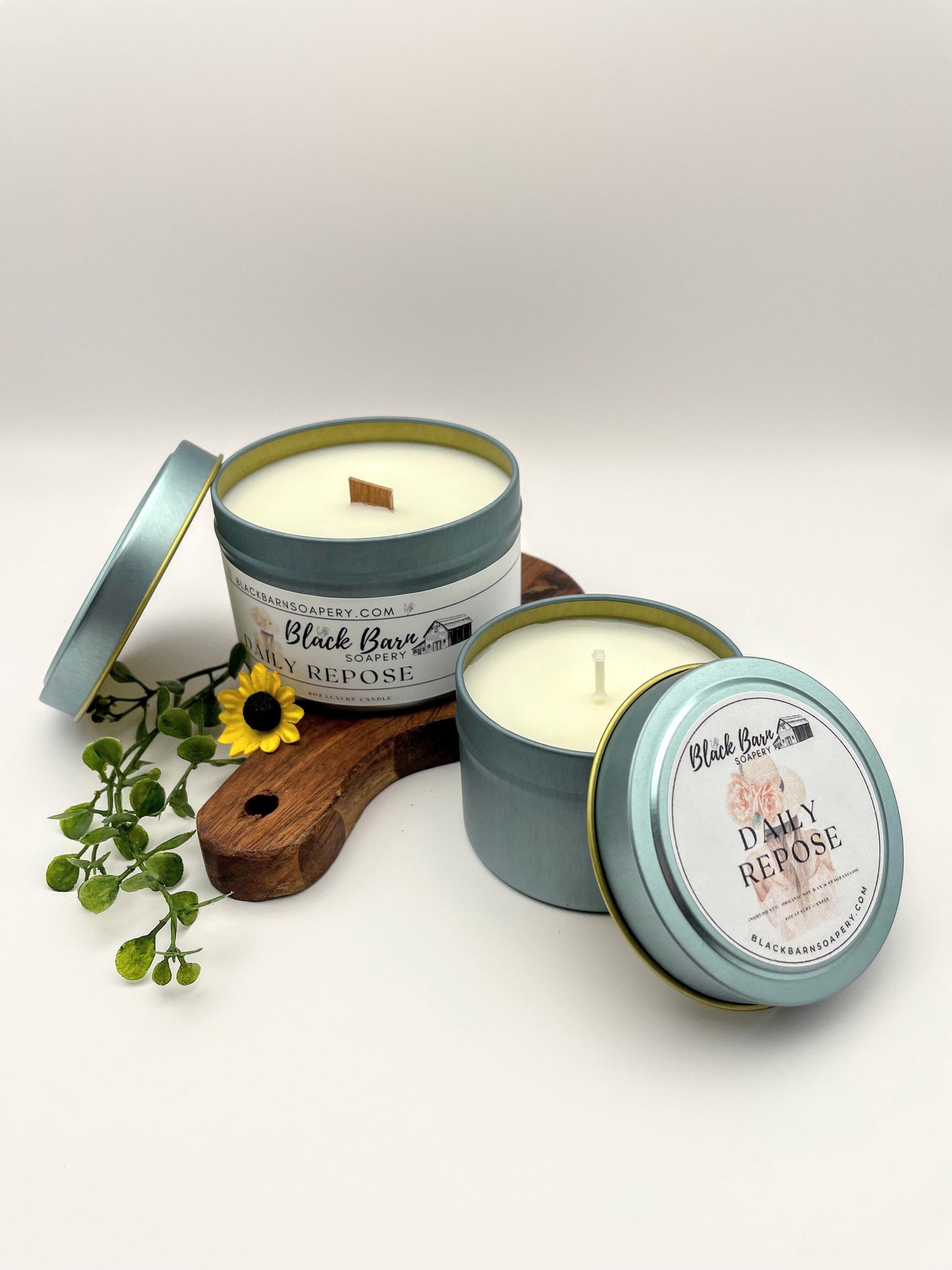 Daily Repose - 4oz / 8oz Candle Tin (Bohemian Fall)