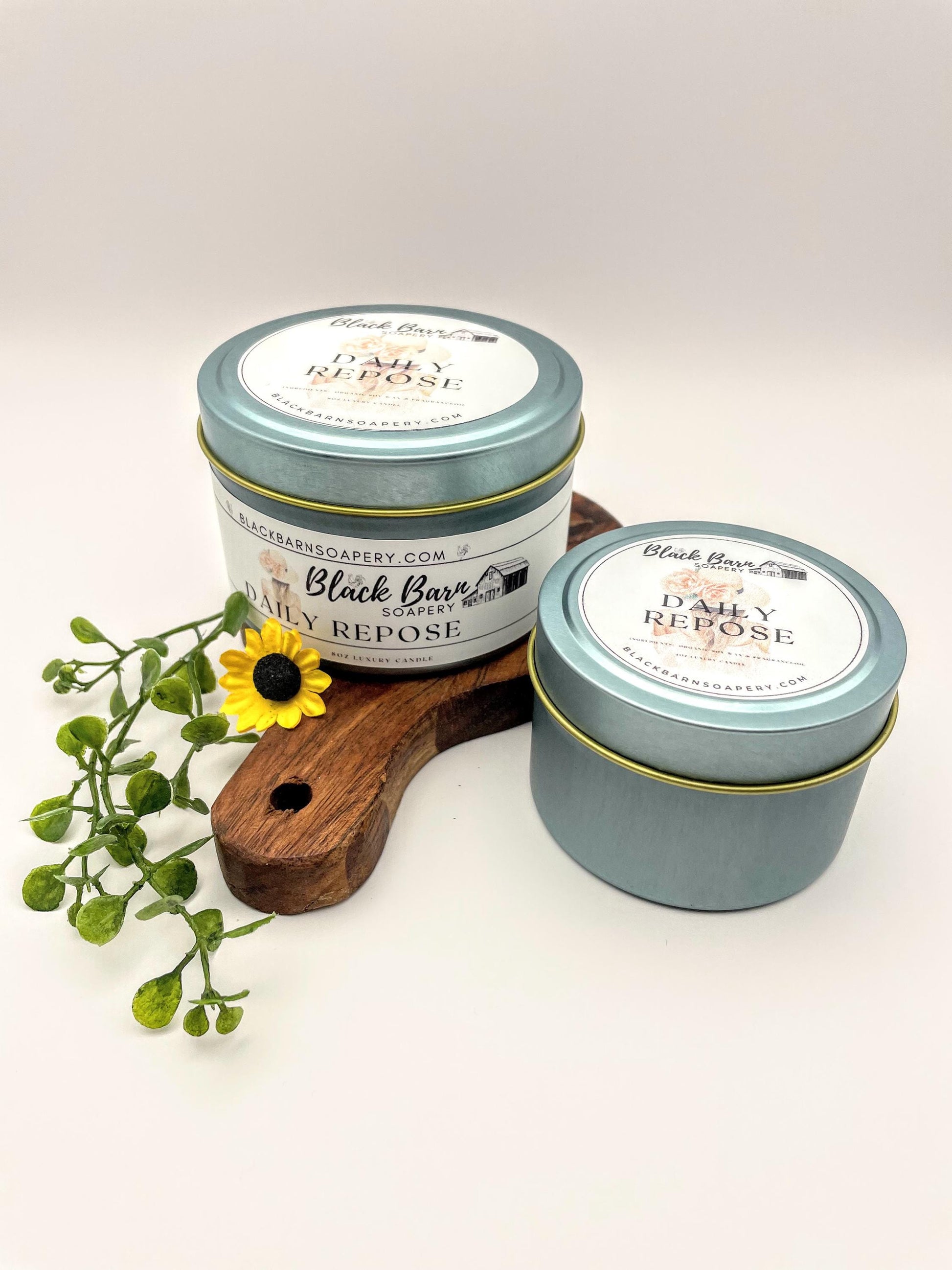 Daily Repose - 4oz / 8oz Candle Tin (Bohemian Fall)