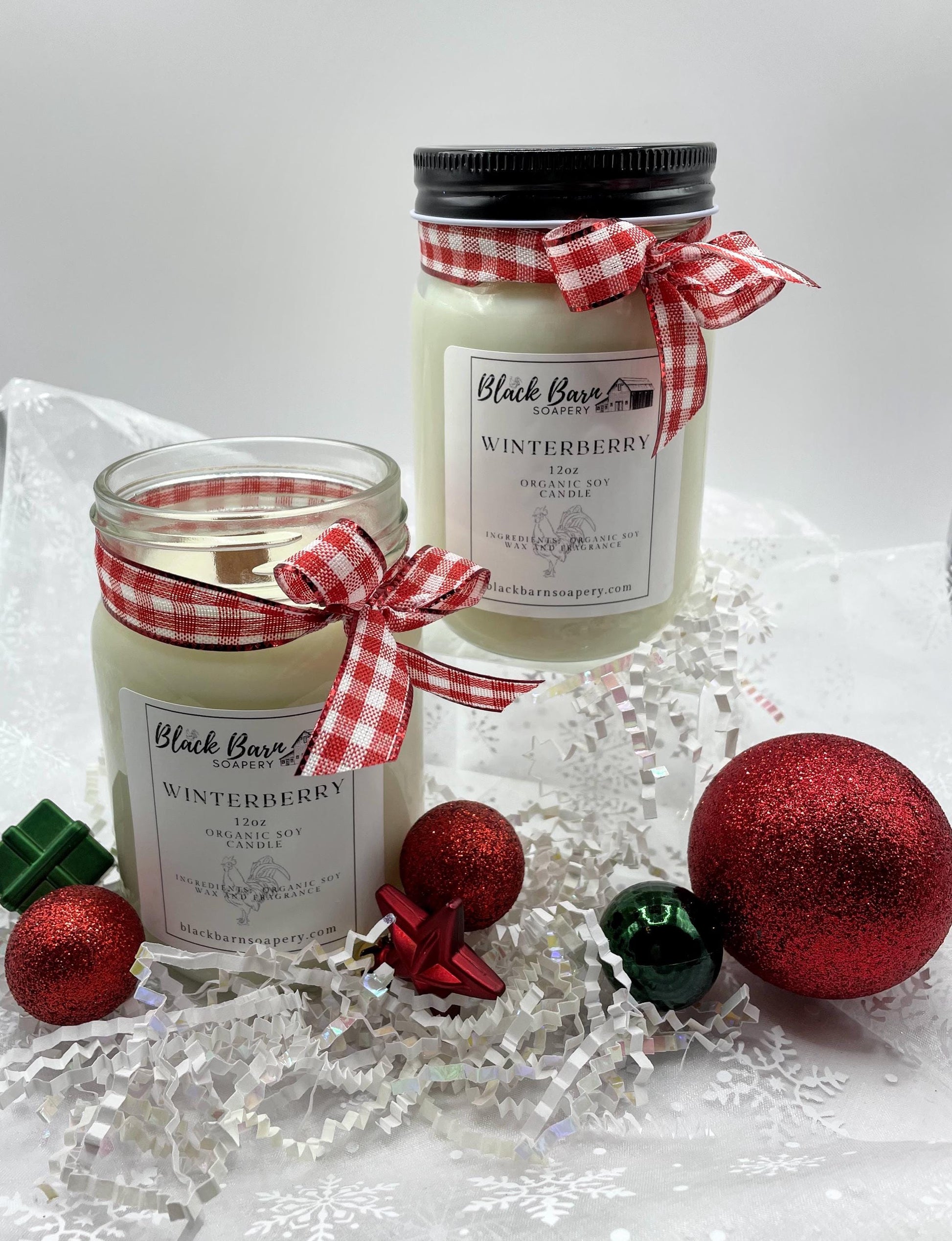Winterberry (12oz) Mason Jar Candle