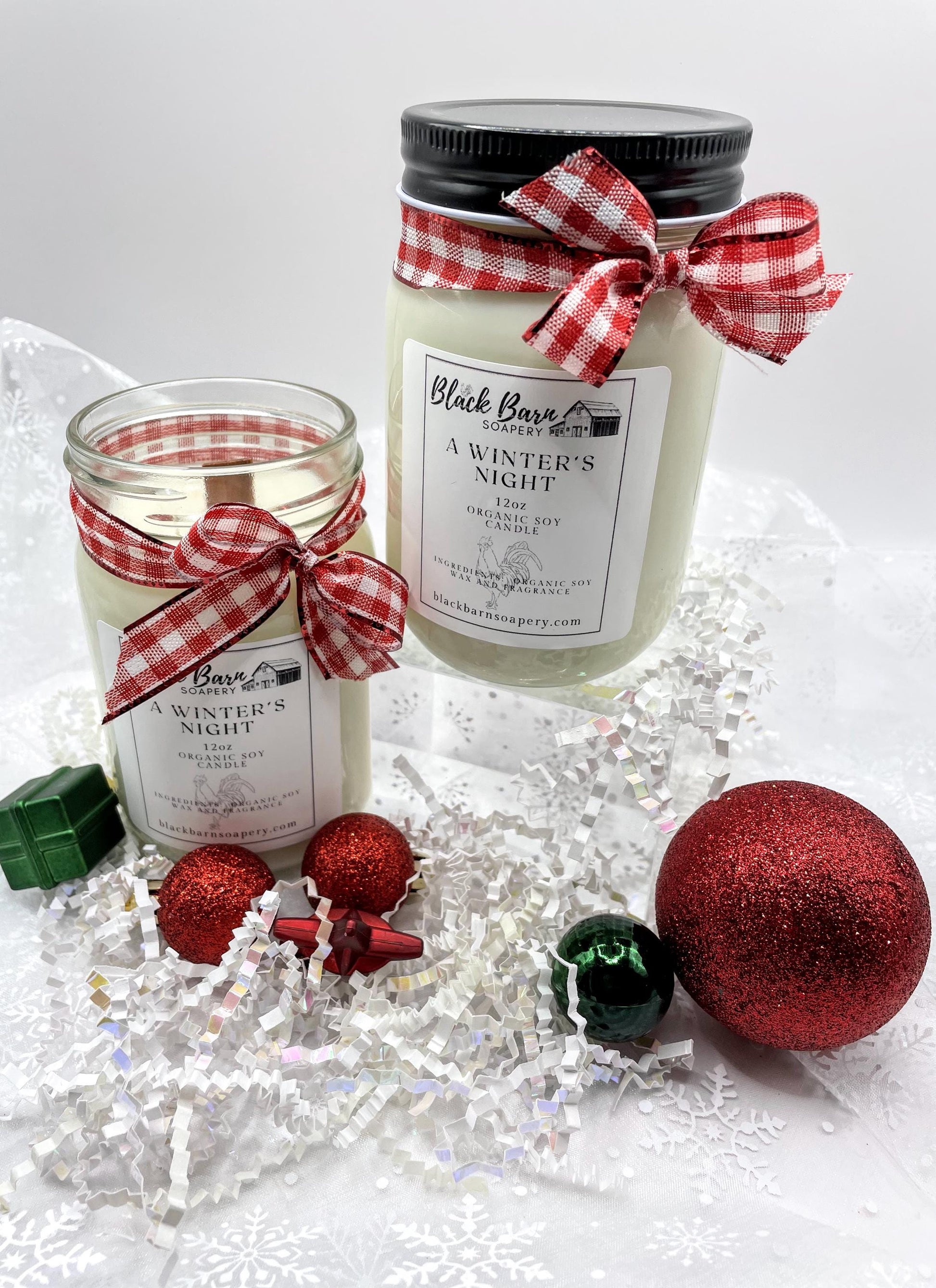 A Winter's Night (12oz) Mason Jar Candle