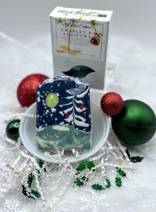 Handmade Winterberry Artisan Soap: Christmas Stocking Stuffer