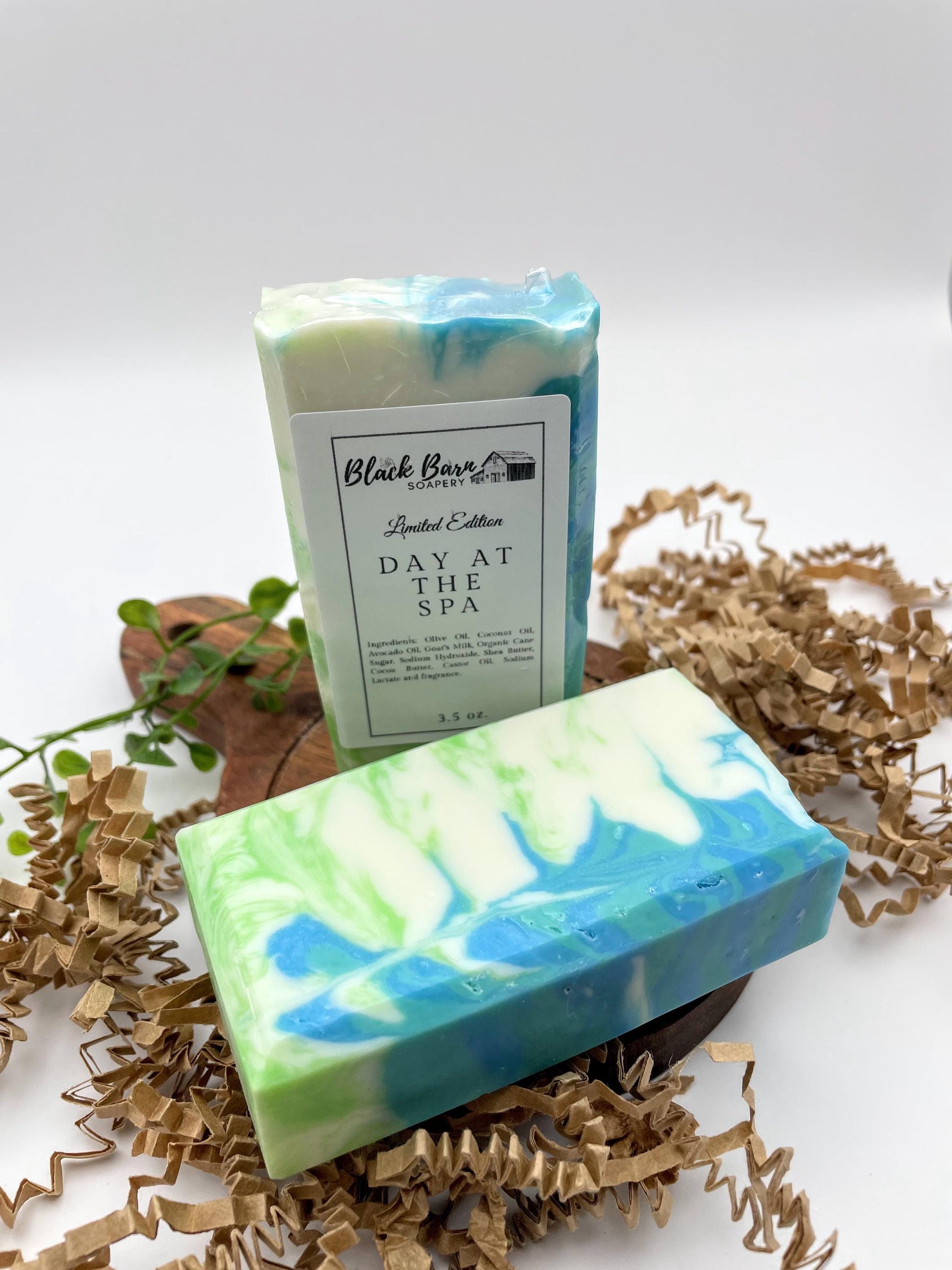 Handmade Artisan Soap: Spa Day Scent, Natural Ingredients