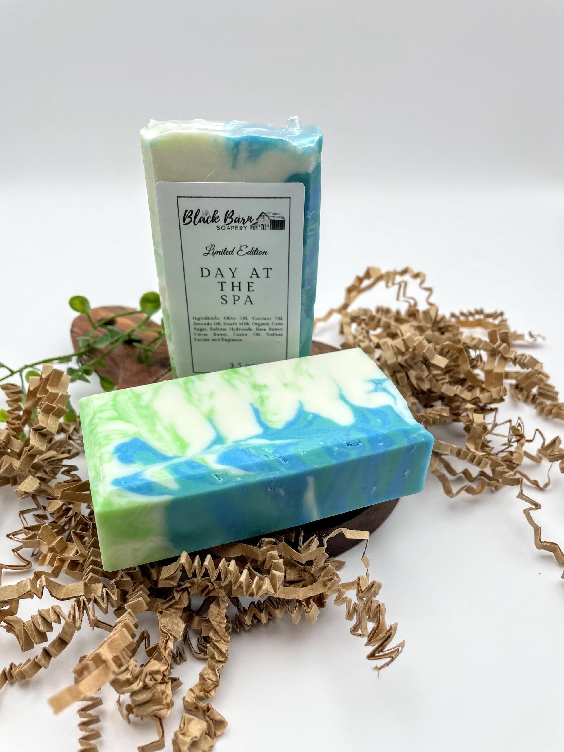 Handmade Artisan Soap: Spa Day Scent, Natural Ingredients