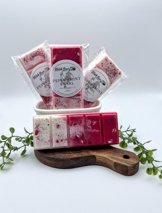 Peppermint Swirl - Snap Bar Wax Melts