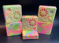 Peek-a-Boo Flower Child - Handmade Artisan Soap