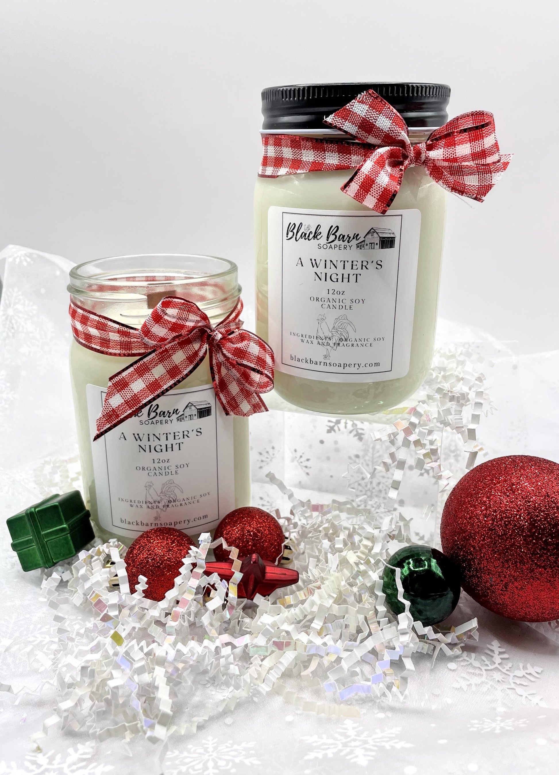 A Winter's Night (12oz) Mason Jar Candle