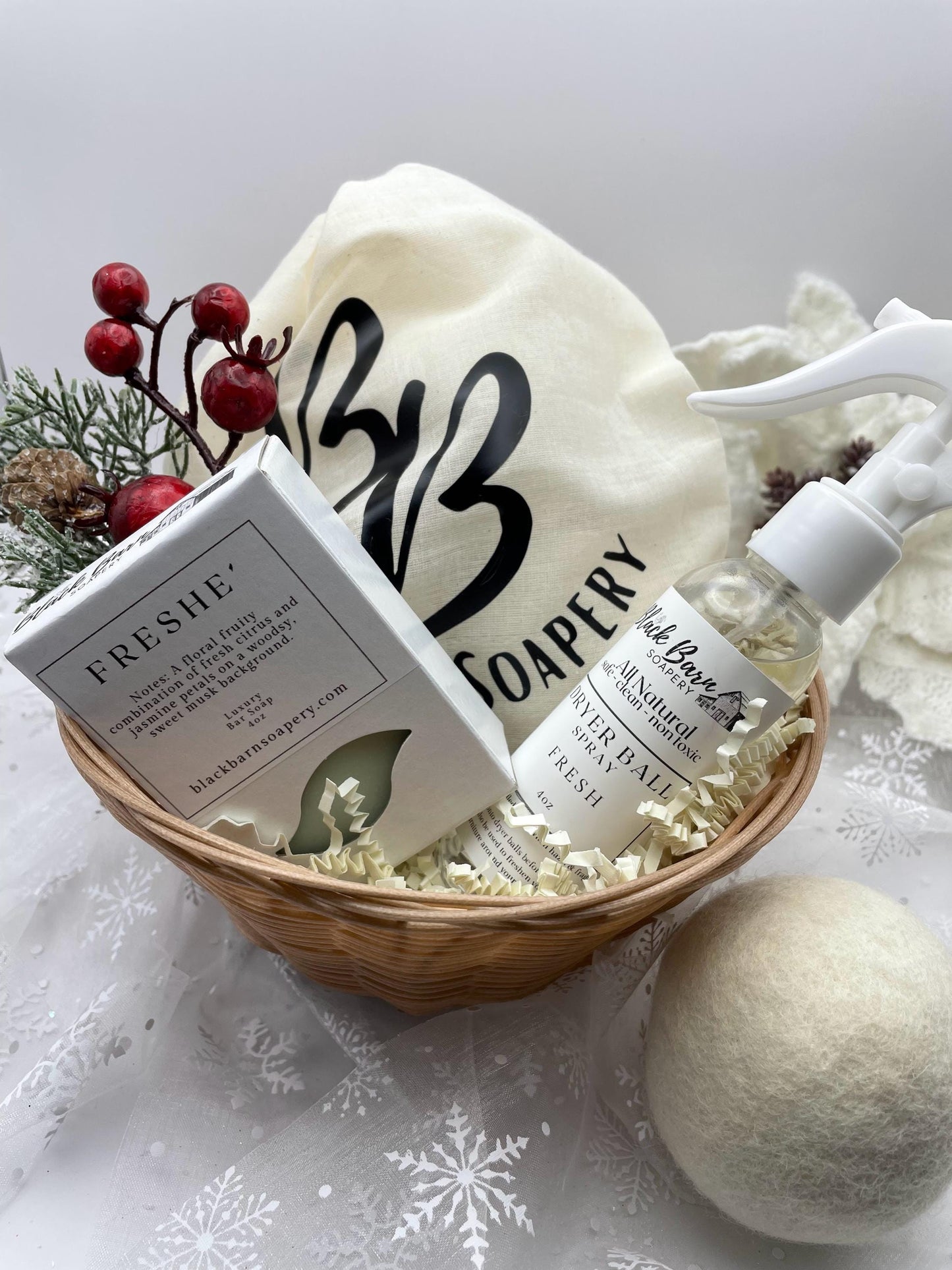 Dryer Ball Bundle Basket