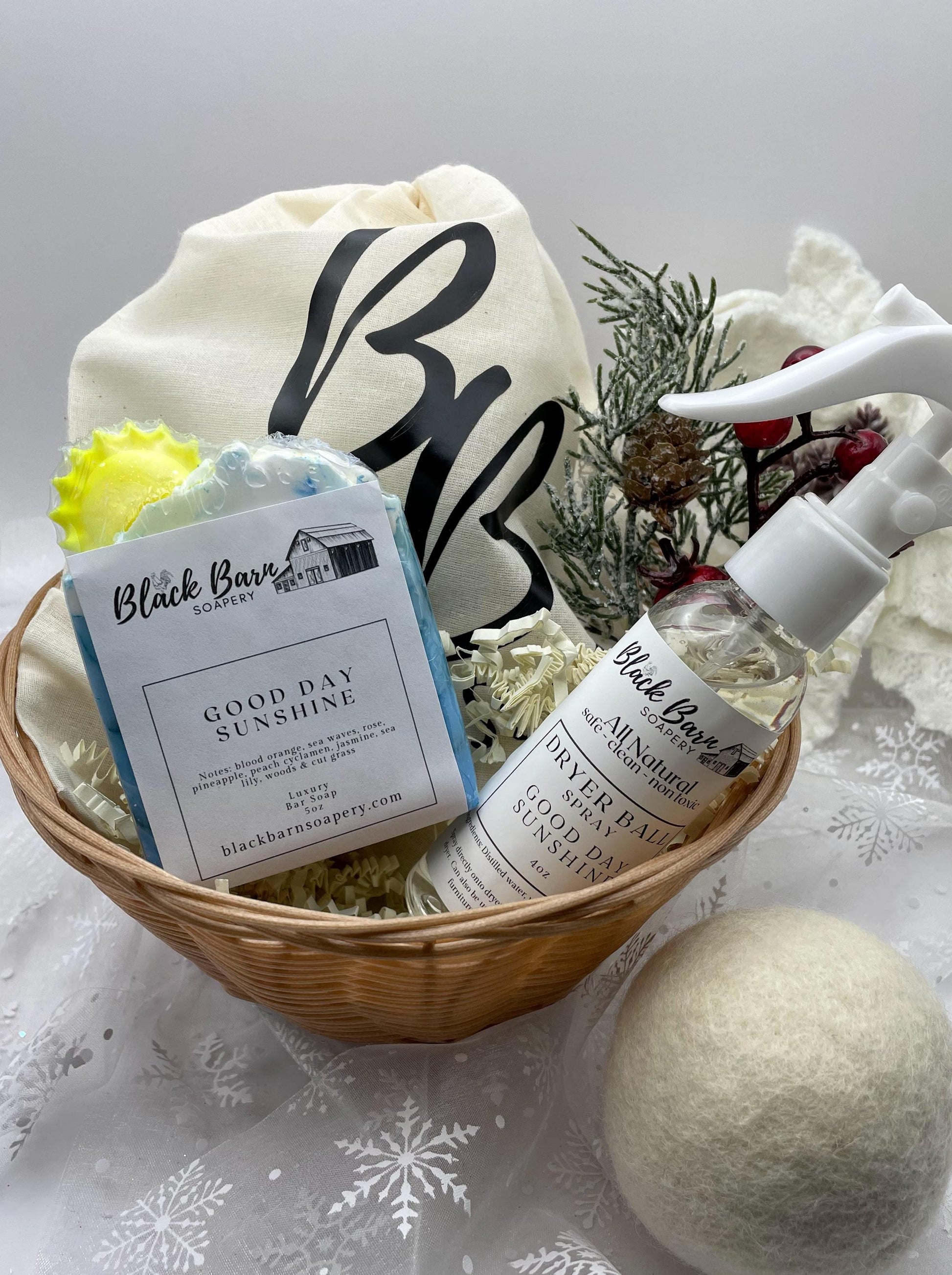 Dryer Ball Bundle Basket
