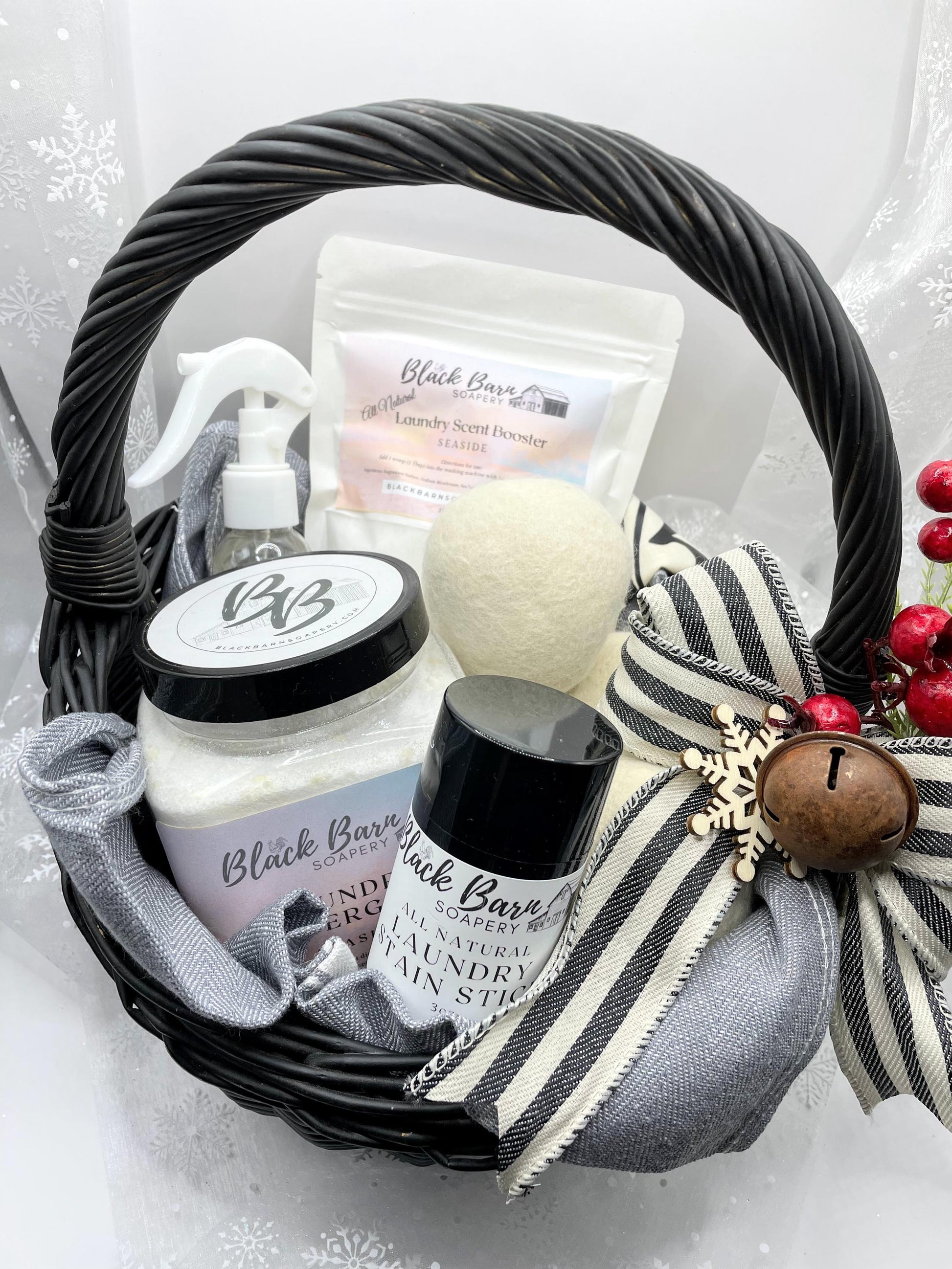 Black Barn Laundry Gift Basket