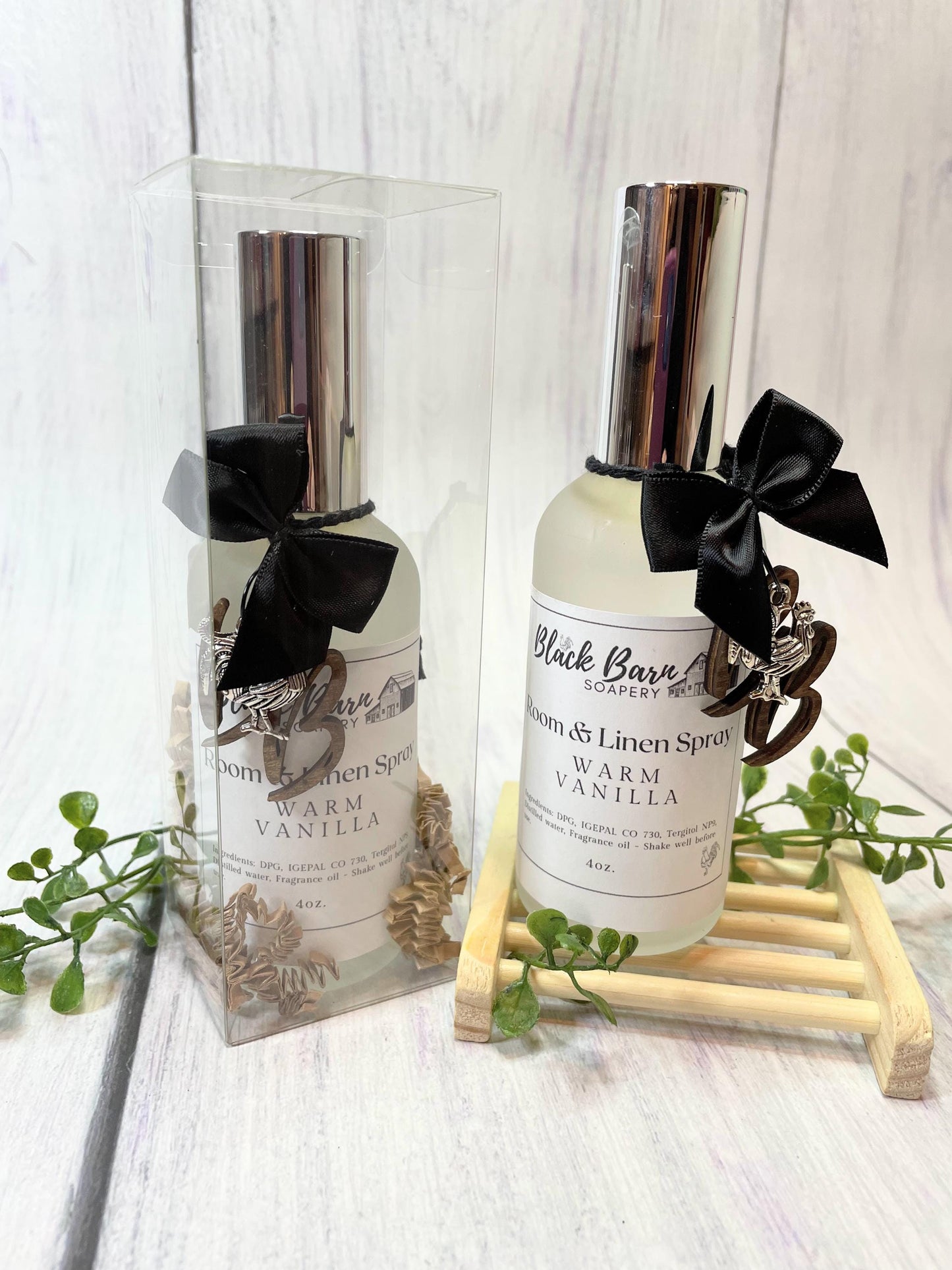 Holiday Farmhouse Warm Vanilla Basket