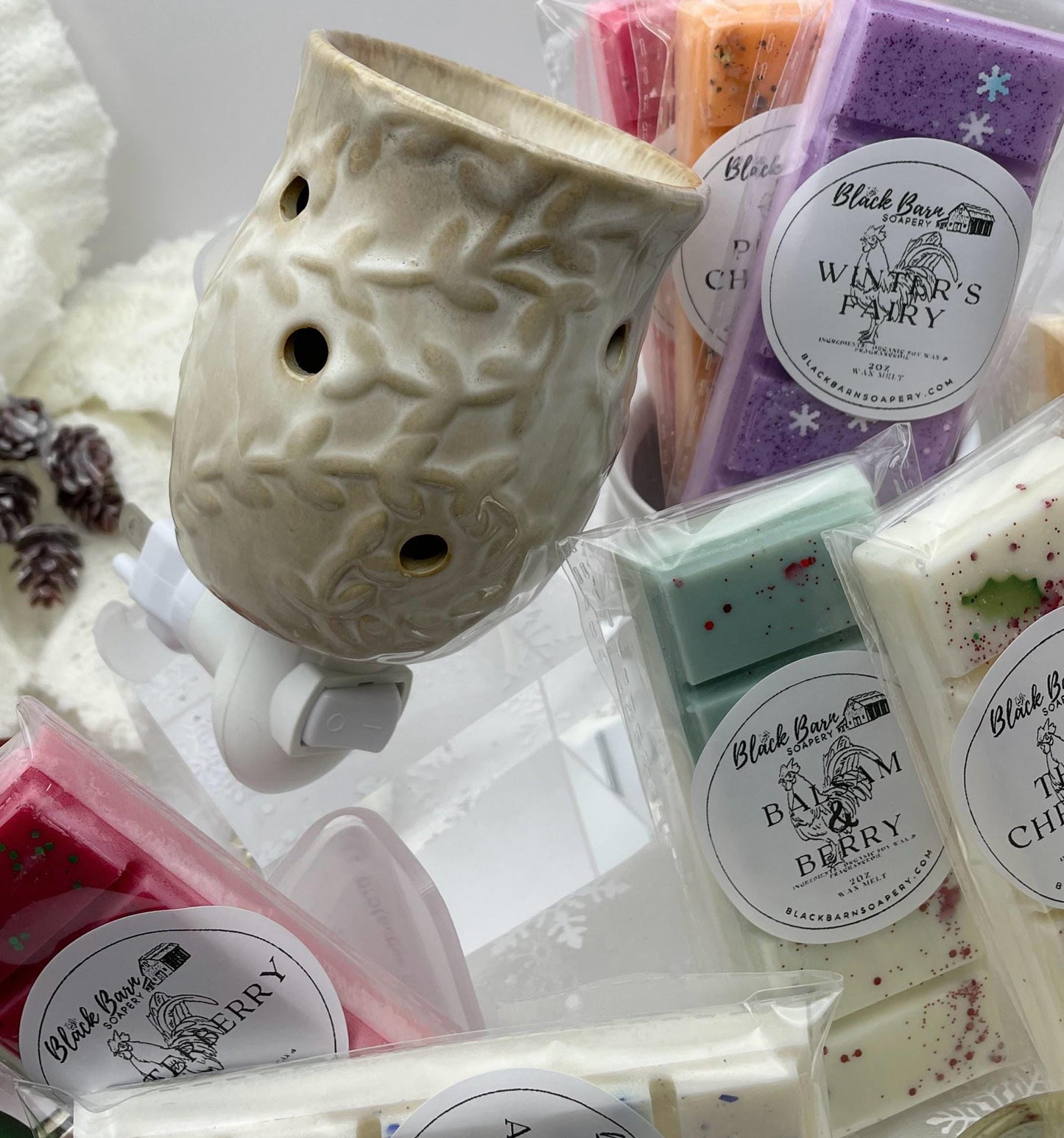 Black Barn Wax Melt & Warmer Box