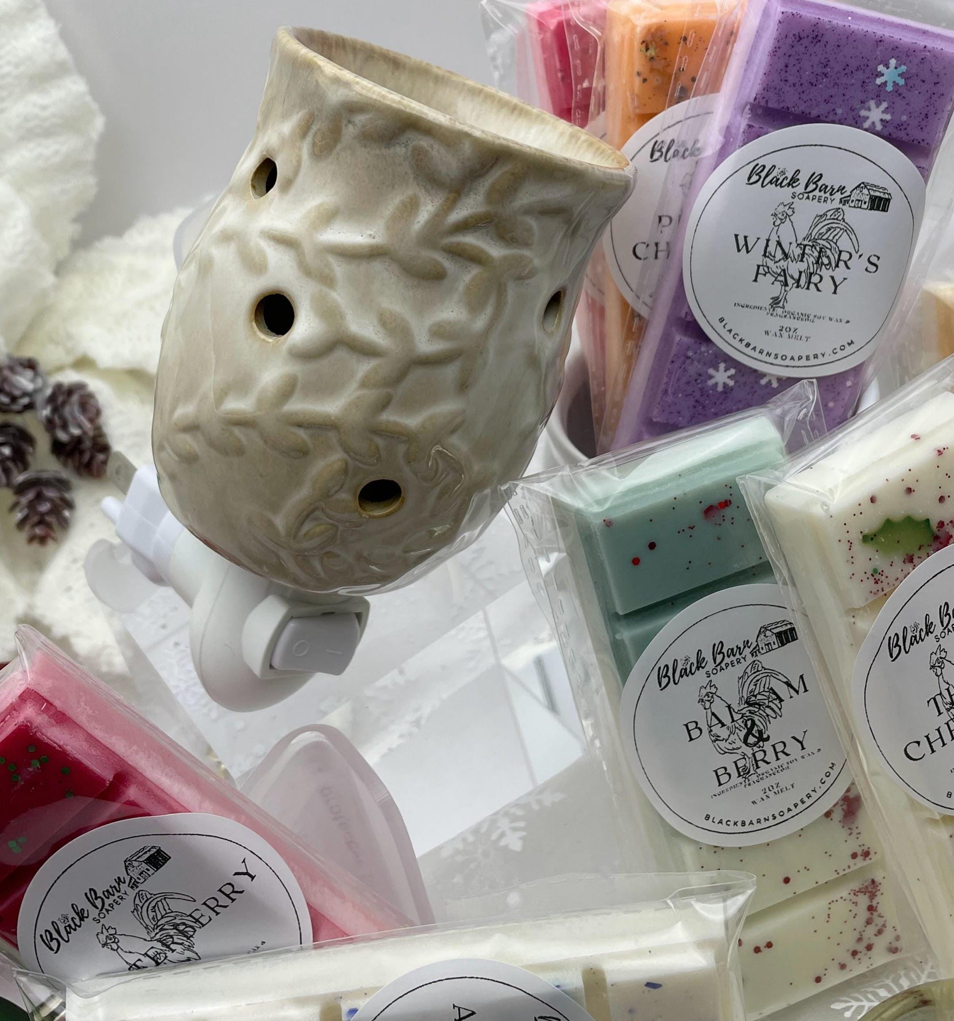 Black Barn Wax Melt & Warmer Box