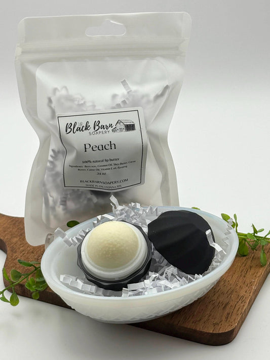 Peach - Beeswax Lip Butter