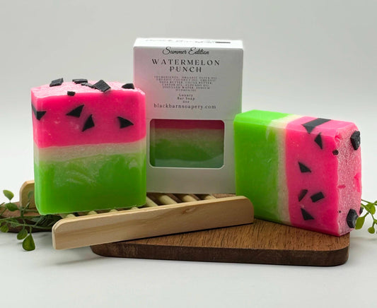 Watermelon Punch - Summer Fun Soap Bar