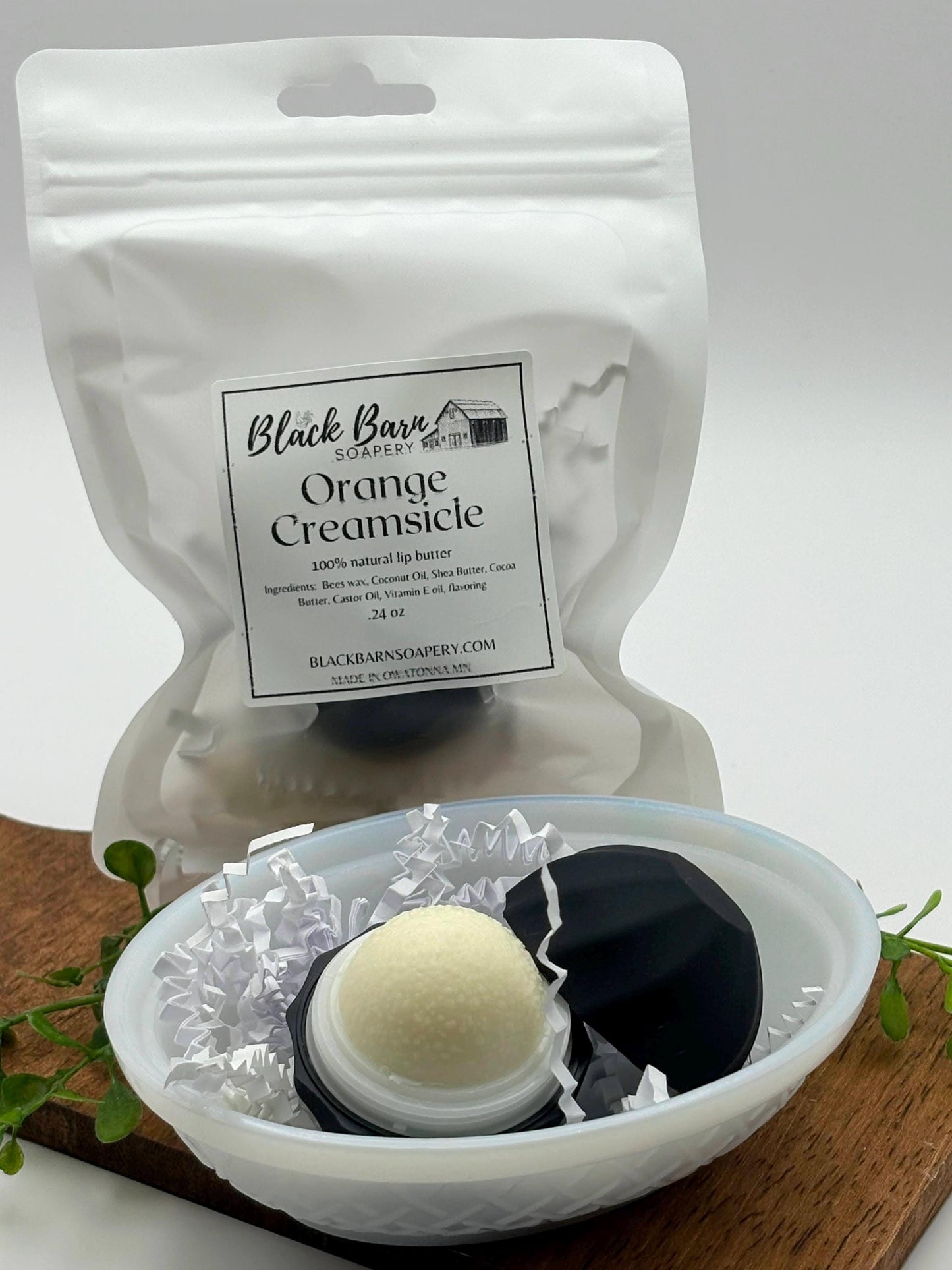 Orange Creamsicle - Beeswax Lip Butter