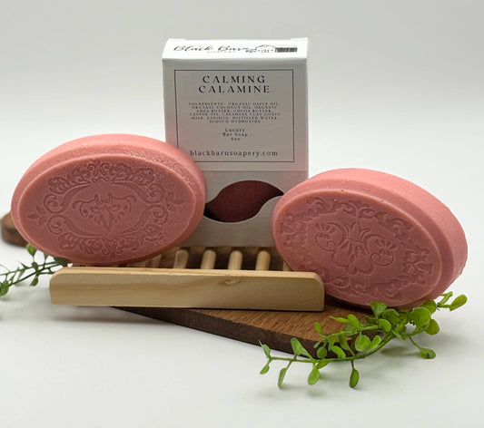 Calming Calamine - Goats Milk Soap Bar