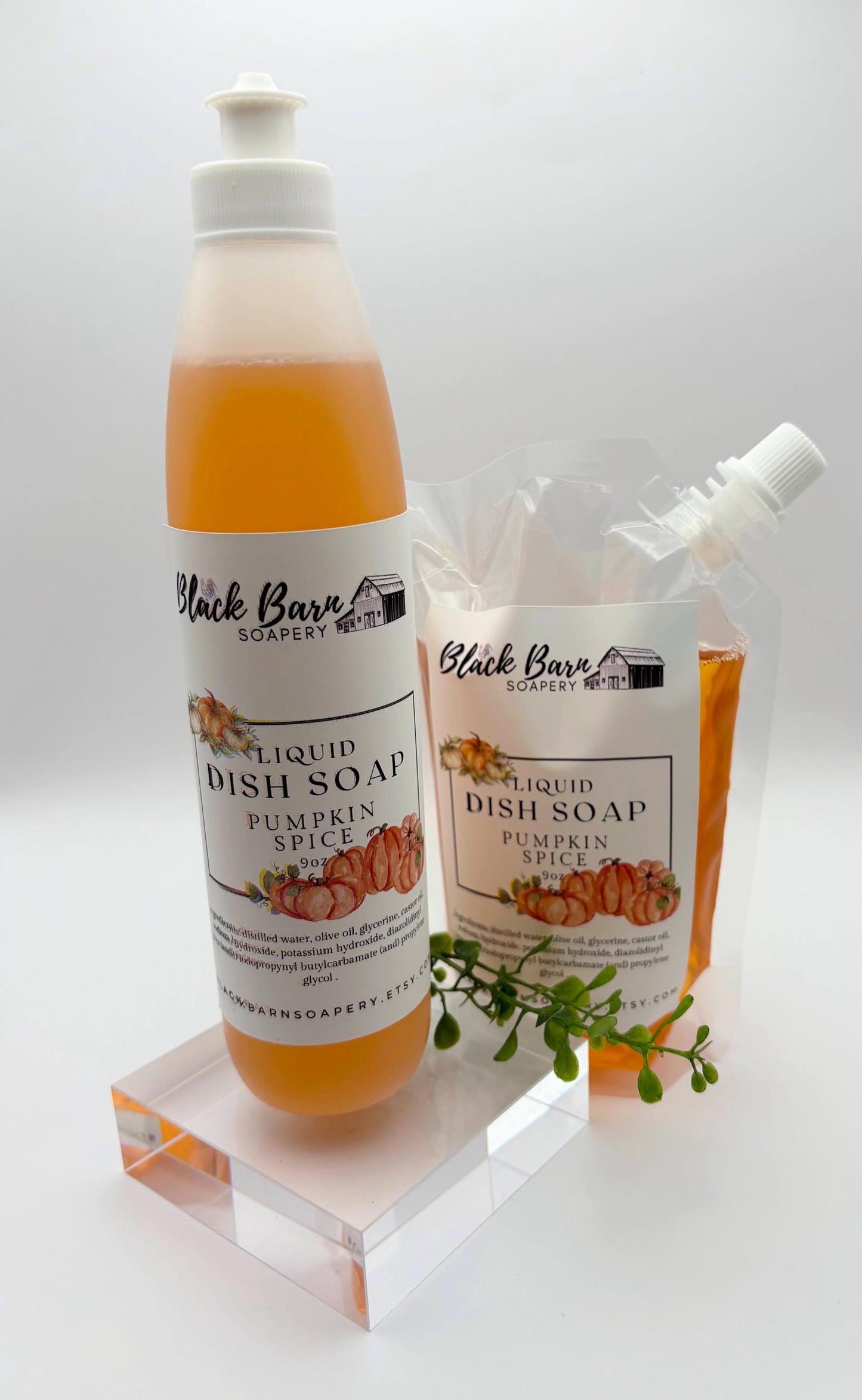 Fall - Liquid Dish Soap - Save your bottle - we've got refills!!