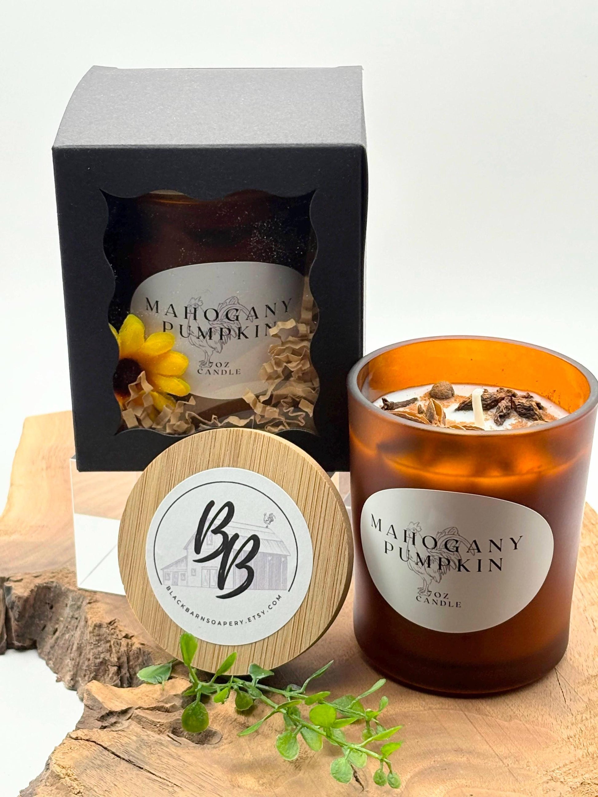 Mahogany Pumpkin - 7oz Candle