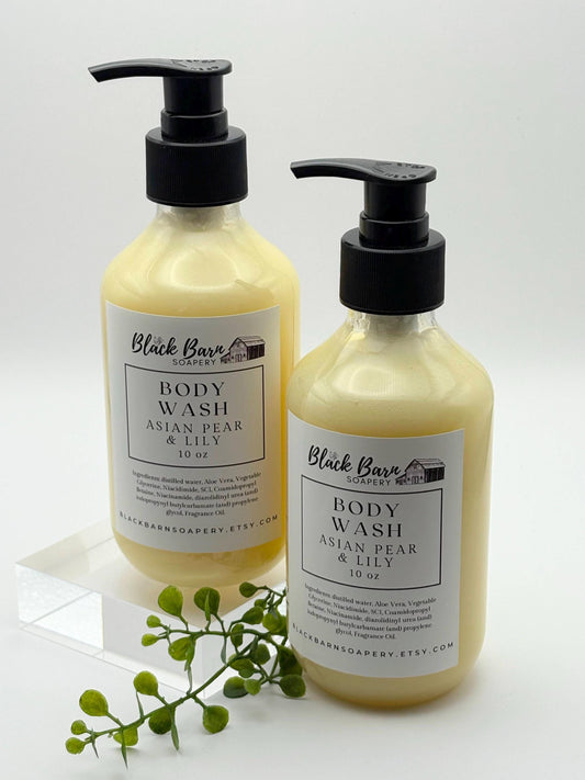 Asian Pear & Lily Body Wash / Bubble Bath