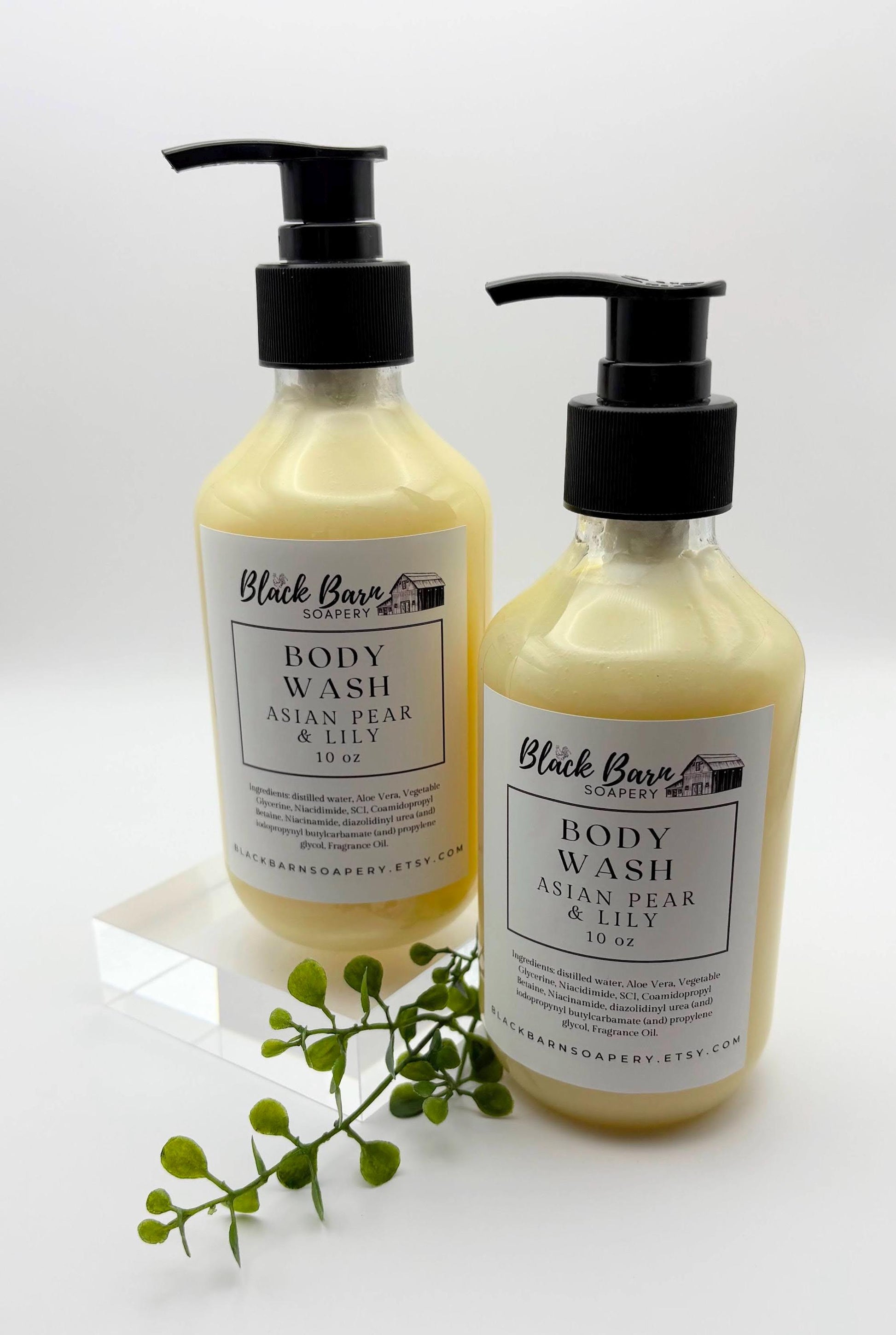 Asian Pear & Lily Body Wash / Bubble Bath
