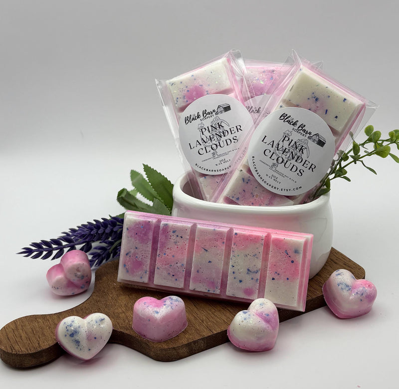 Pink Lavender Clouds - Snap Bar Wax Melts