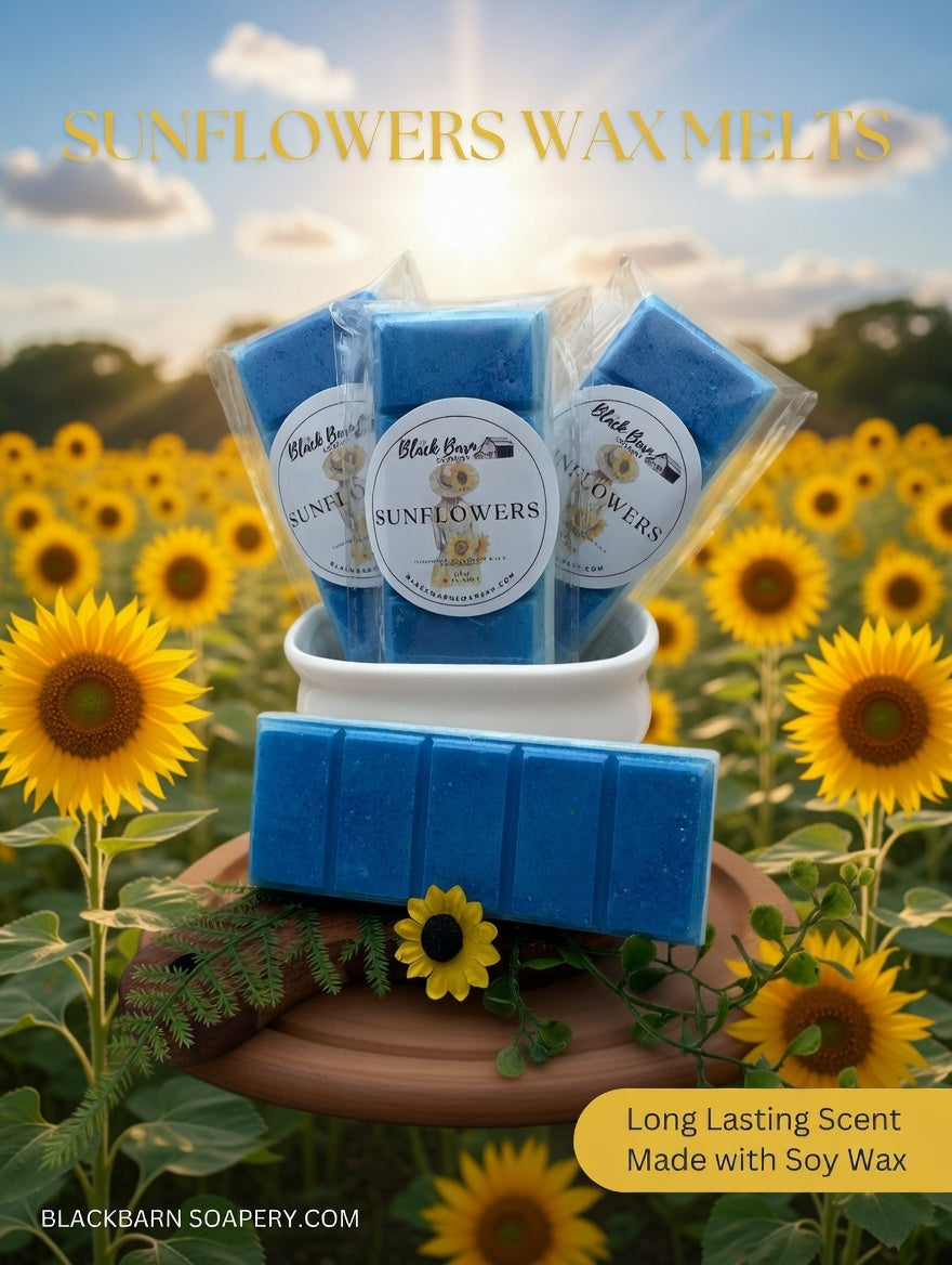 Sunflowers - Snap Bar Wax Melts  (Bohemian Fall)