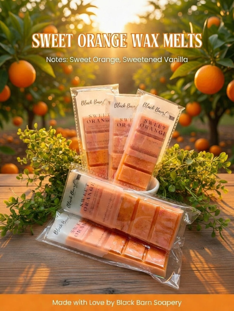 Sweet Orange & Vanilla -  Snap Bar Wax Melts