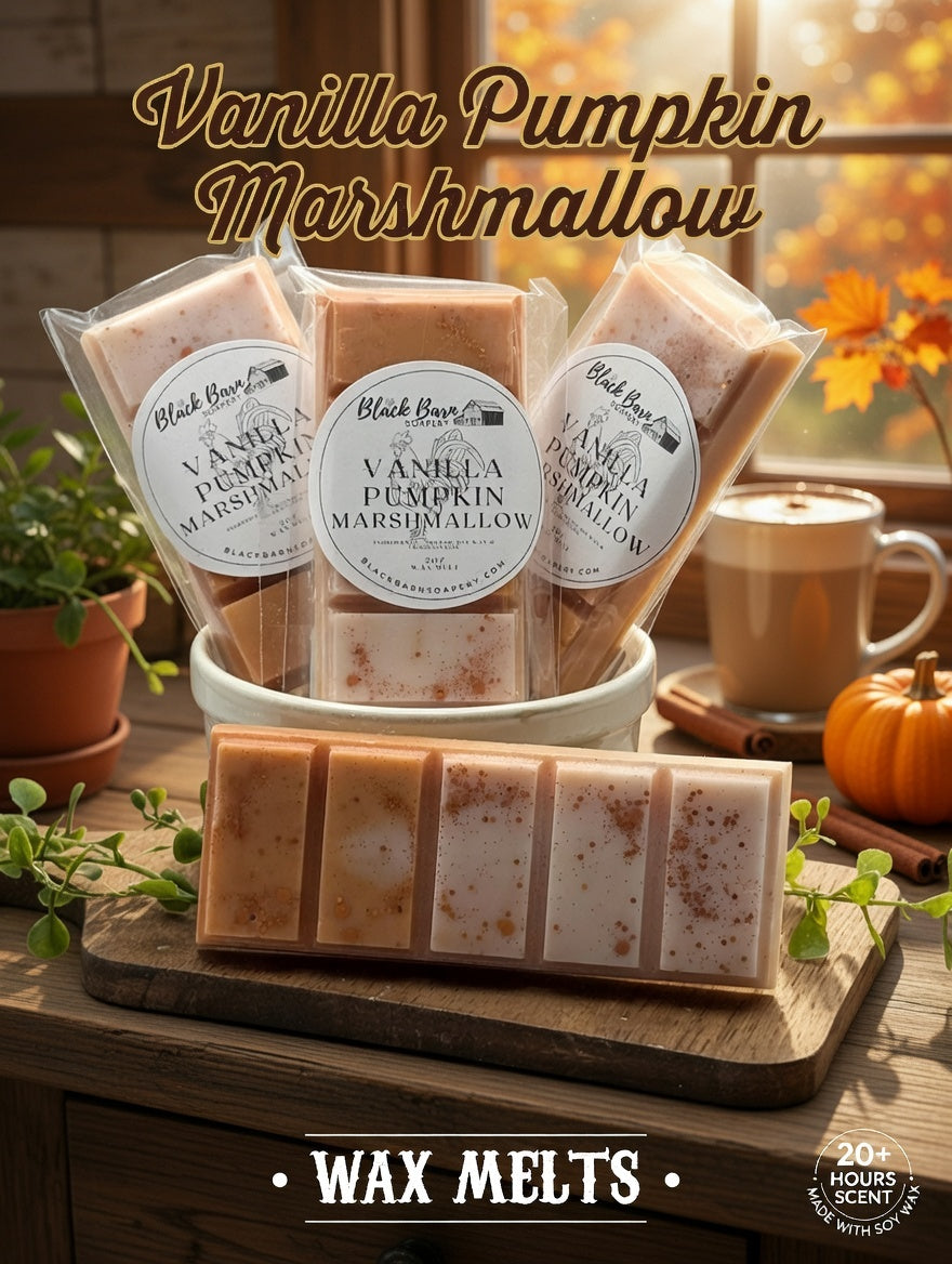 Vanilla Pumpkin Marshmallow BBW Type -  Snap Bar Wax Melts