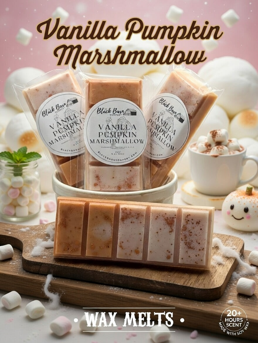 Vanilla Pumpkin Marshmallow BBW Type -  Snap Bar Wax Melts
