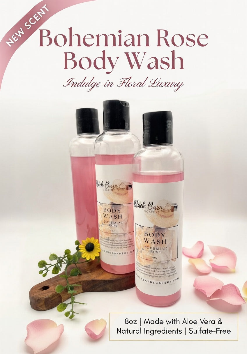 Bohemian Rose Body Wash  (Bohemian Fall)