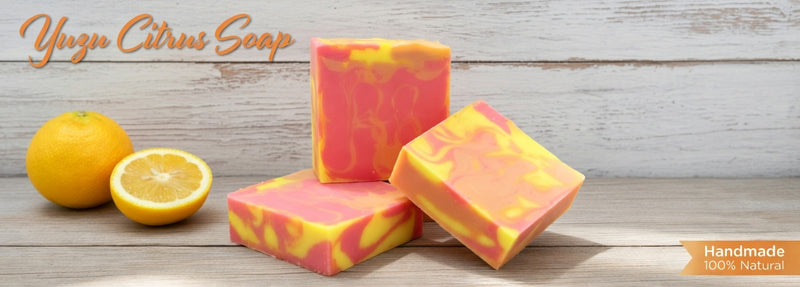 Yuzu Citrus Artisan Soap: Japanese Grapefruit Scent, Limited Edition