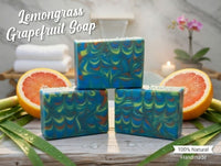 Lemongrass & Grapefruit Artisan Soap - Limited Edition Handmade Bar