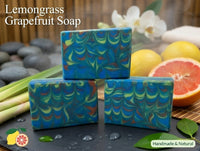 Lemongrass & Grapefruit Artisan Soap - Limited Edition Handmade Bar