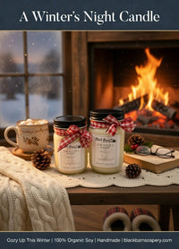 A Winter's Night    (12oz) Mason Jar Candle